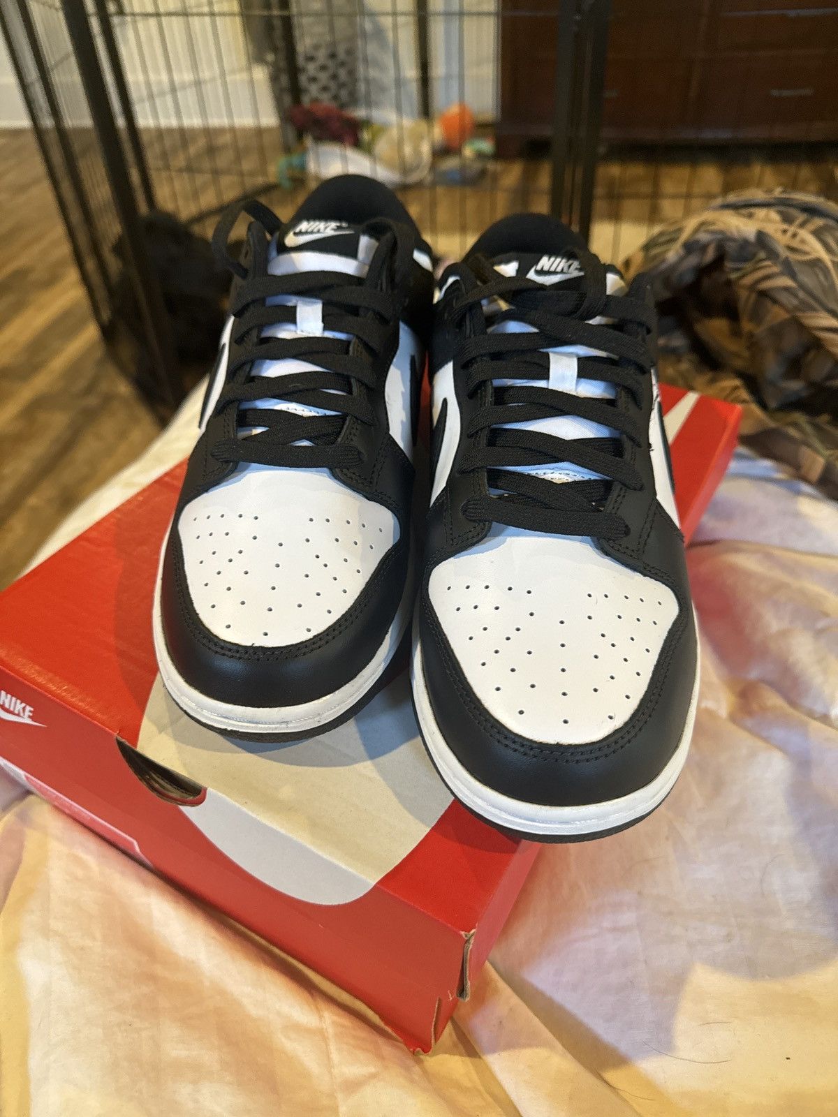 Nike Nike Dunk Low “Panda” Size US 10.5 / EU 43-44 - 5 Thumbnail