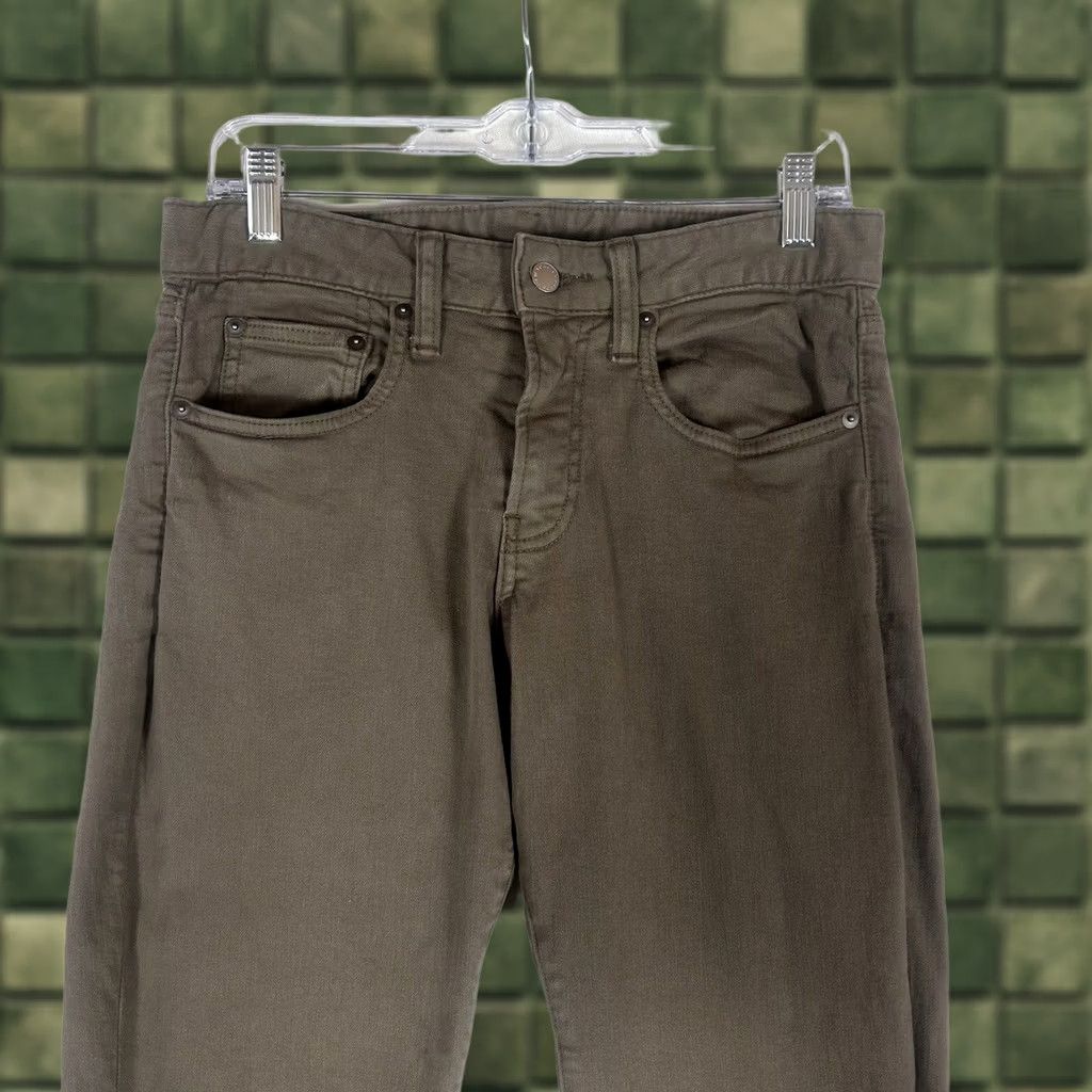 Bonobos Bonobos Slim Chino Pants Mens 29x32 Brown Khaki Stretch Flat Front Casual City Preppy Jeanswear Size US 34 / EU 50 - 1 Thumbnail