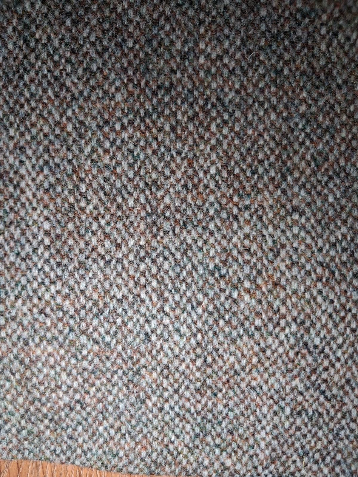 Harris Tweed Harris Tweed Sport Coat Mens 44R Beige Virgin Wool Donegal Size 44R - 6 Thumbnail