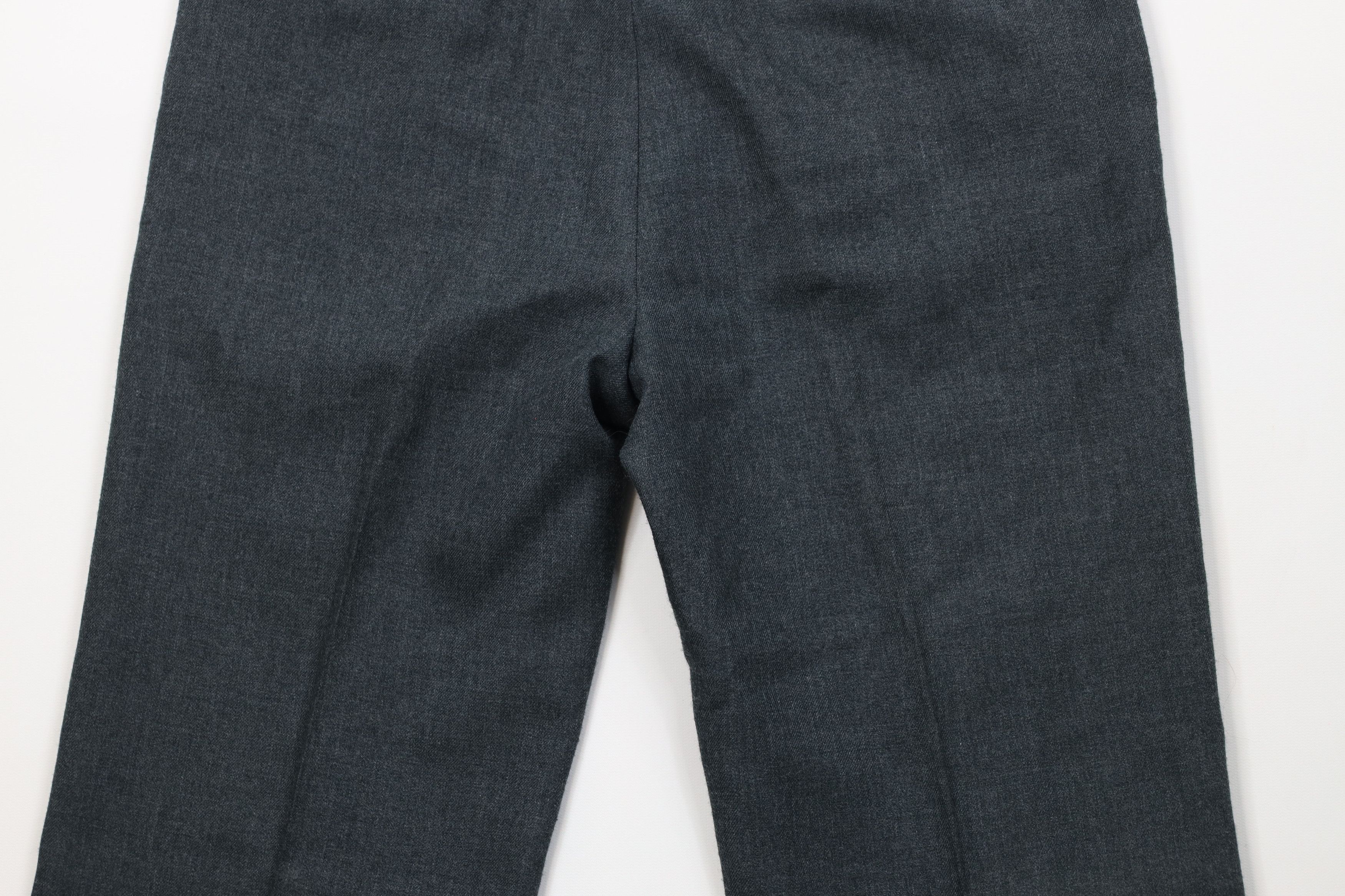 Vintage Vintage 70s Streetwear Heavy Wool Knit Chino Pants Gray USA Size US 34 / EU 50 - 11 Thumbnail