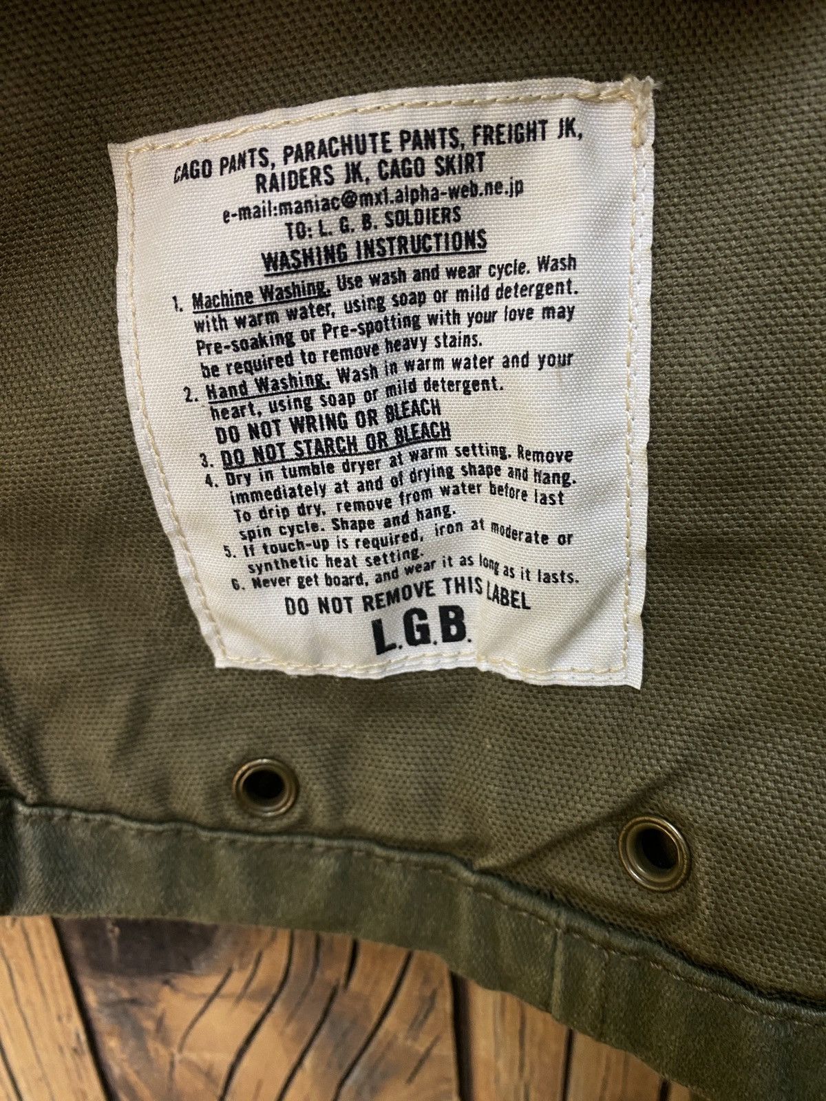 Le Grande Bleu (L.G.B.) Vintage L.G.B parachute jacket Size XS / US 0-2 / IT 36-38 - 8 Thumbnail