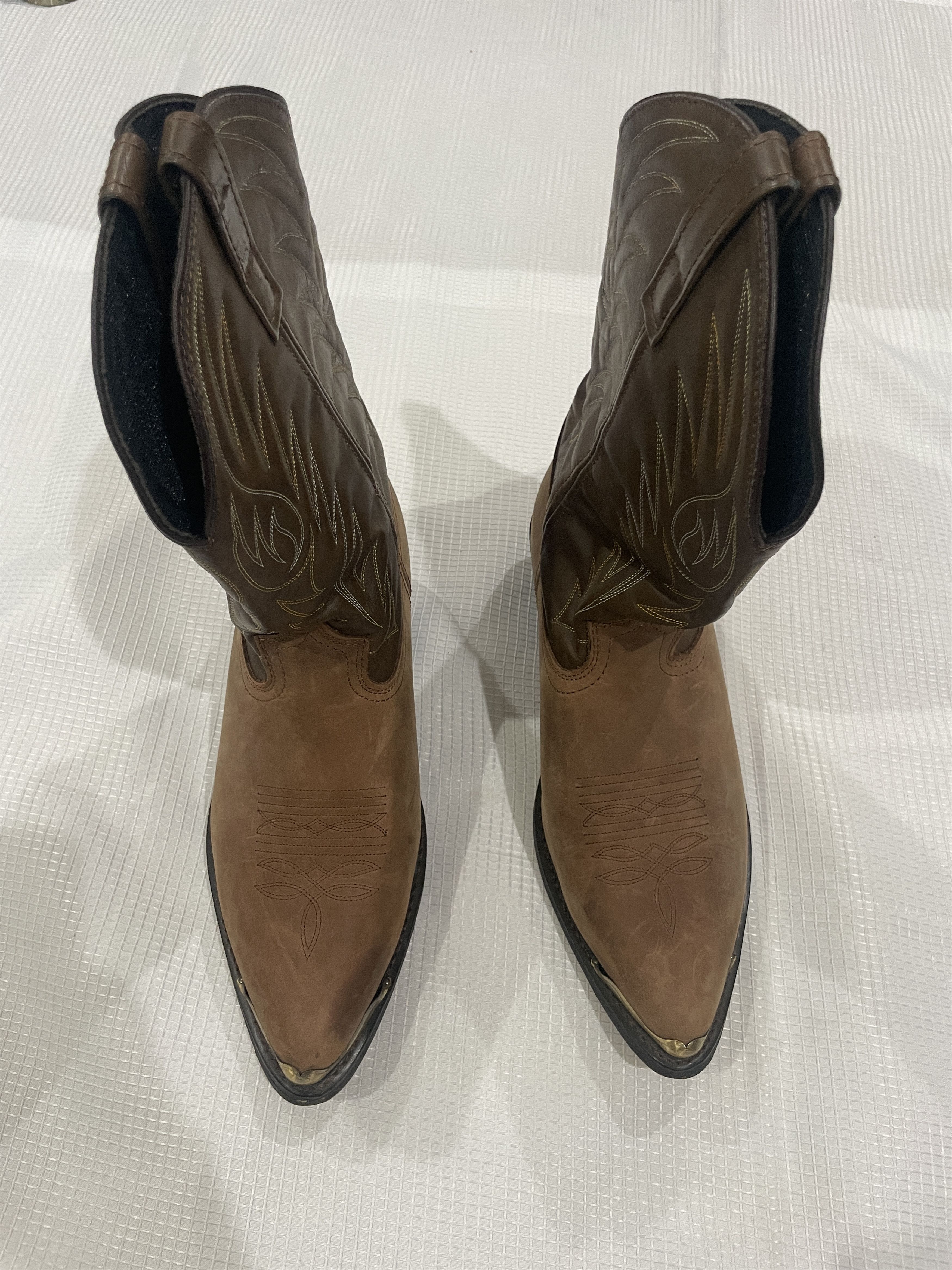 Other Laredo 6771 Nashville Silver Toe Cowboy Boot size 11.5 EW Size US 11.5 / EU 44-45 - 2 Thumbnail