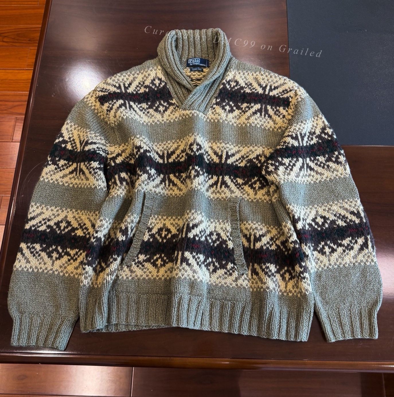RRL Ralph Lauren Ralph Lauren Vintage Heavy Sweater Size US M / EU 48-50 / 2 - 1 Thumbnail