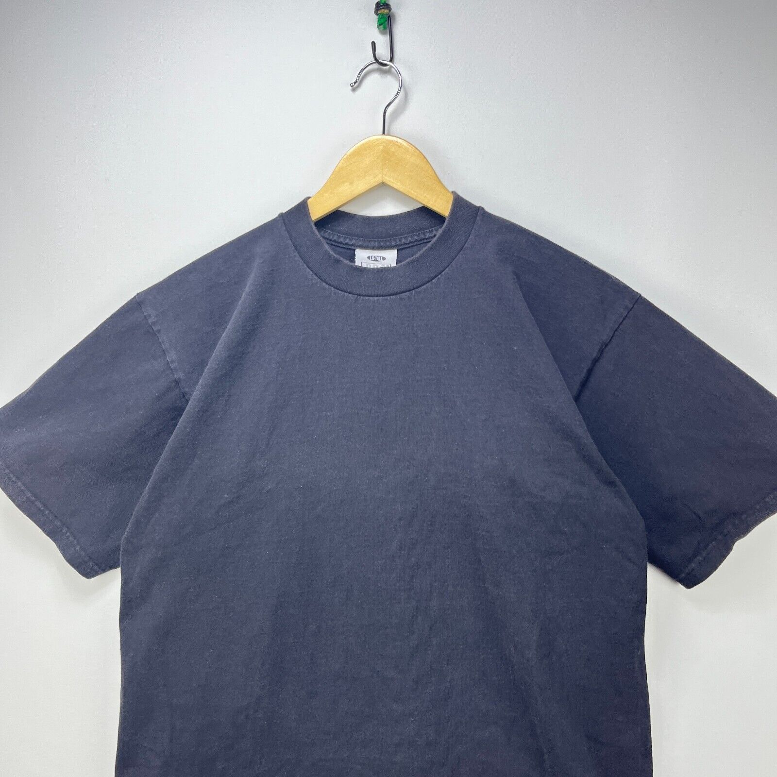 Vintage Vintage '90s Sun-Faded Blank Black Heavyweight ProClub Large Size US L / EU 52-54 / 3 - 2 Thumbnail