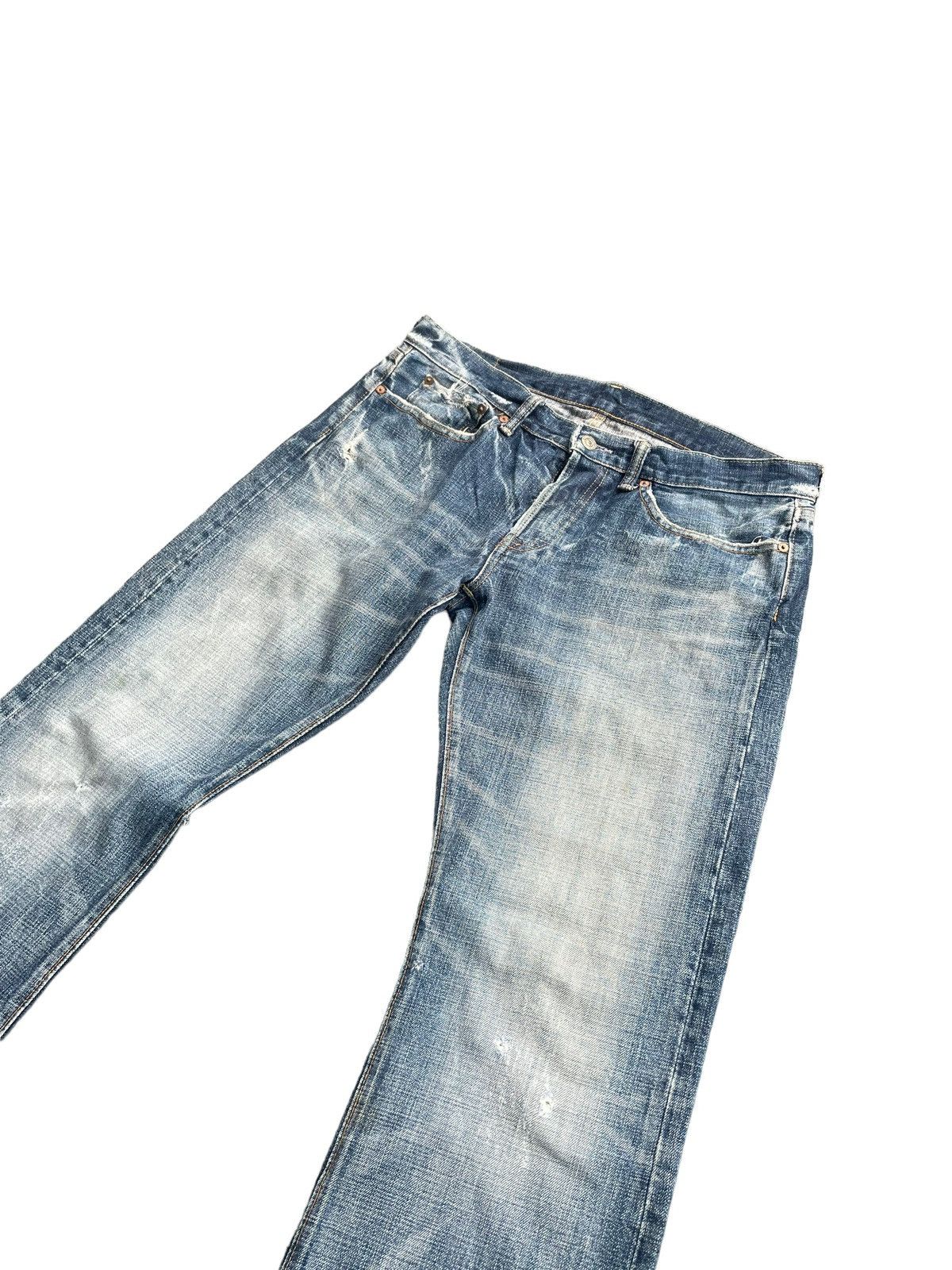 Eternal Eternal Japan Distresed Denim Size 36" / US 14 / IT 50 - 2 Thumbnail