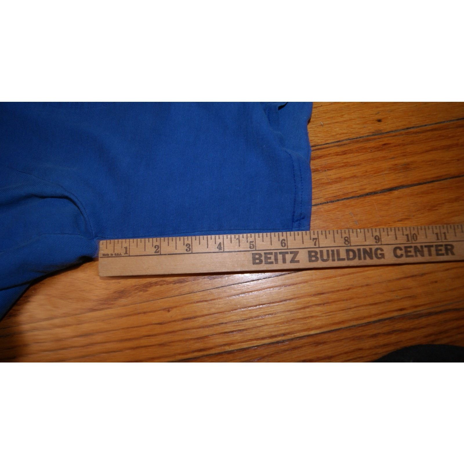 Starter VTG STARTER Blue Small Sweat Shorts USA Made Drawstring RARE Size US 30 / EU 46 - 10 Thumbnail