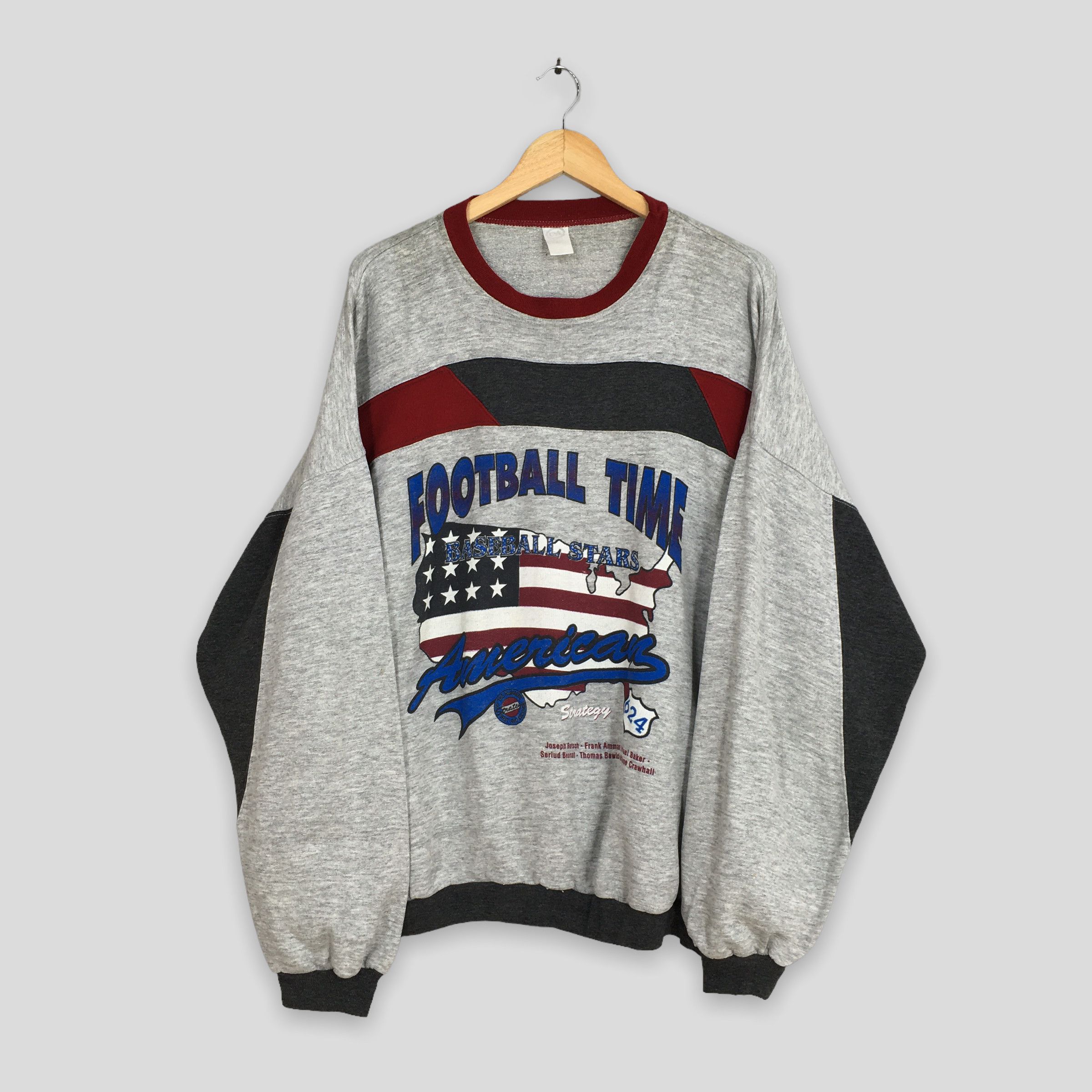 MLB Vintage 90s American Football NFL Sweatshirt XXLarge Size US XXL / EU 58 / 5 - 1 Thumbnail
