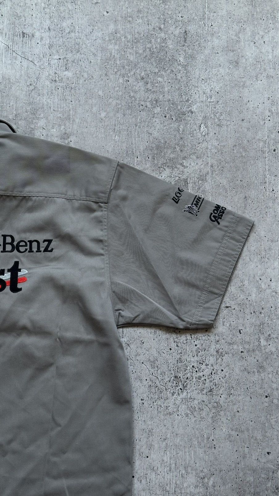 Mercedes-Benz Vintage Mercedes-Benz West Formula 1 Button Up Shirt Size US L / EU 52-54 / 3 - 11 Thumbnail