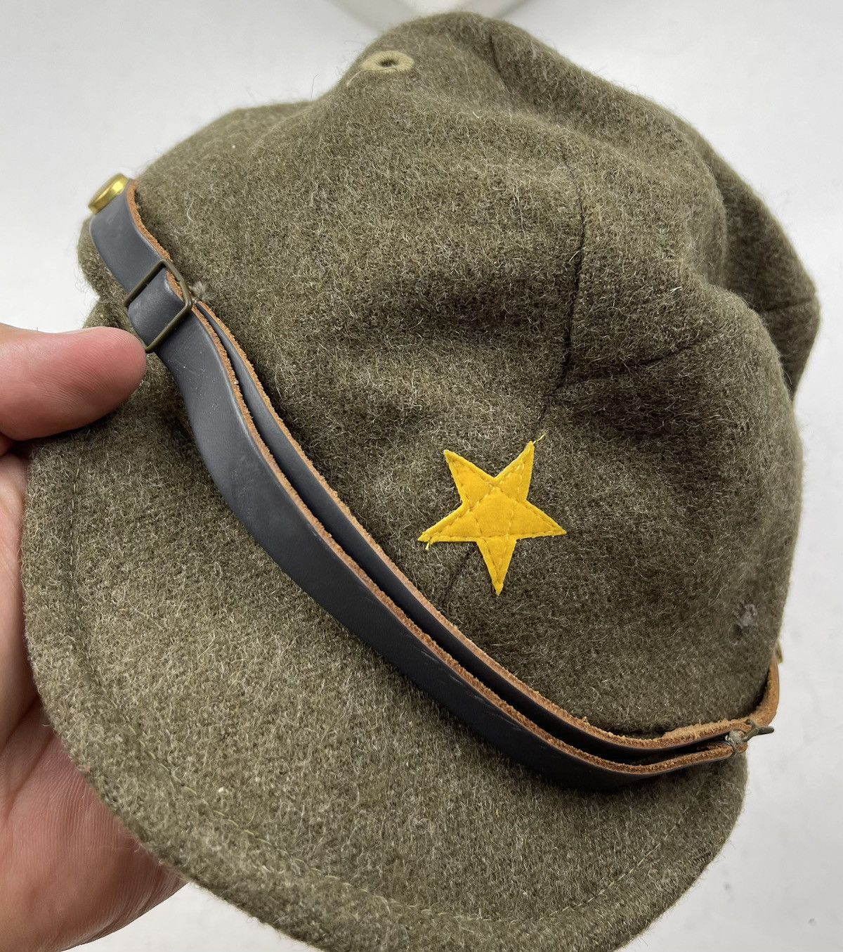Japanese Brand vintage WW2 japanese military hat tc46 Size ONE SIZE - 3 Thumbnail