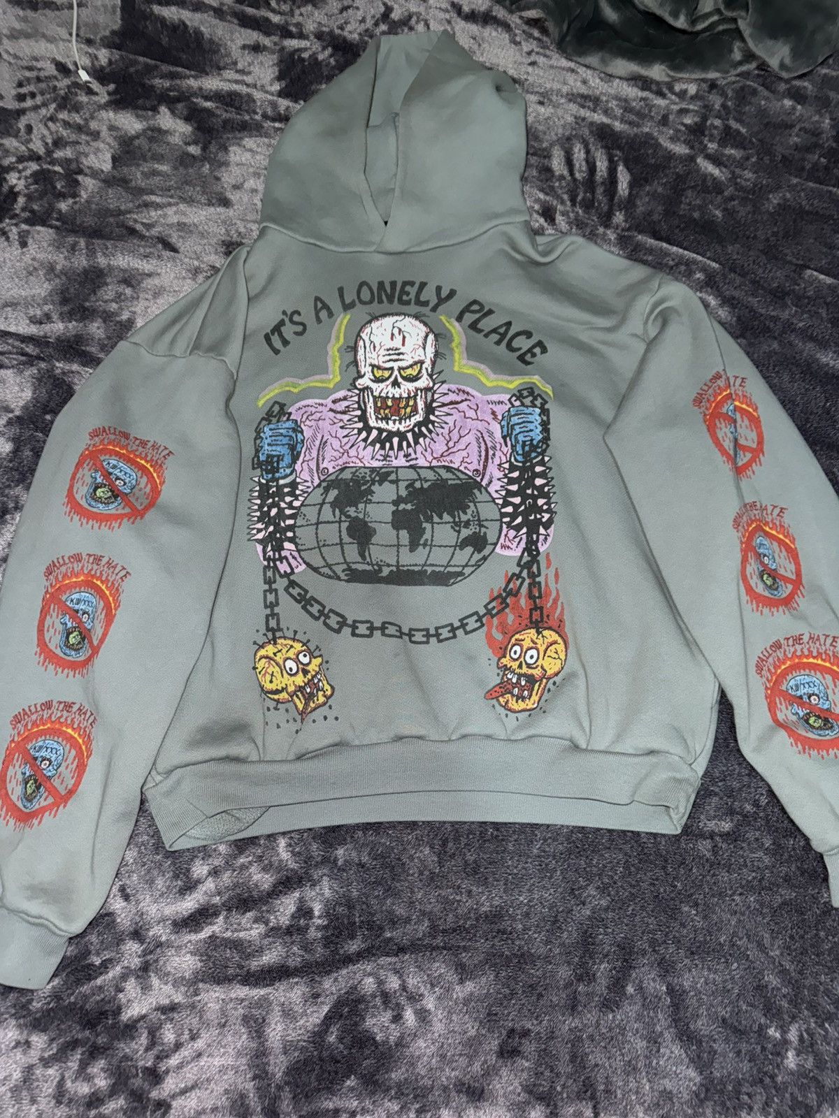Yeezy xxxtentacion x yeezy season 6 lonely place hoodie Size US M / EU 48-50 / 2 - 1 Thumbnail