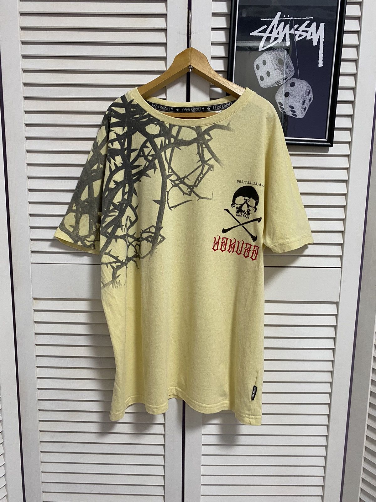Designer × Japanese Brand T-Shirt Tee Yakuza Skull Japanese Avant Garde Style Size US L / EU 52-54 / 3 - 2 Thumbnail
