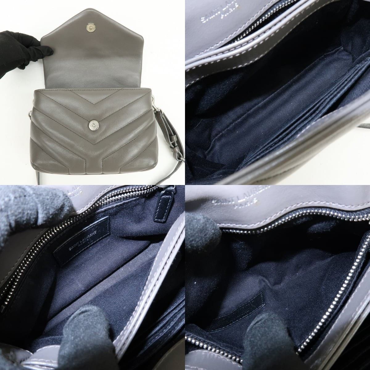 Saint Laurent Paris Saint Laurent Loulou Puffer Crossbody Lambskin Bag Size ONE SIZE - 7 Thumbnail