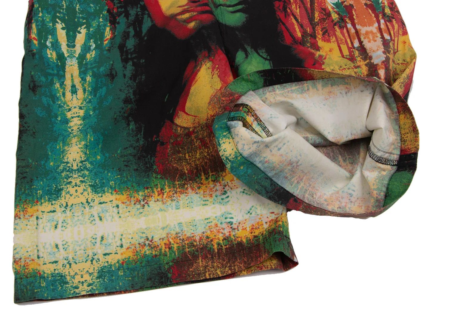 Jean Paul Gaultier Colorful Native Print Cotton Half Pants in Multi Size US 32 / EU 48 - 7 Thumbnail