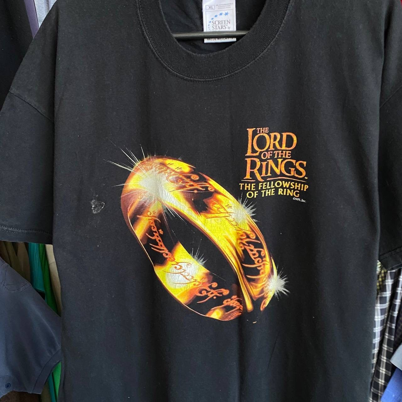 Vintage Vintage The Lord Of The Rings Big Graphic logo movie tee Size US XL / EU 56 / 4 - 2 Thumbnail