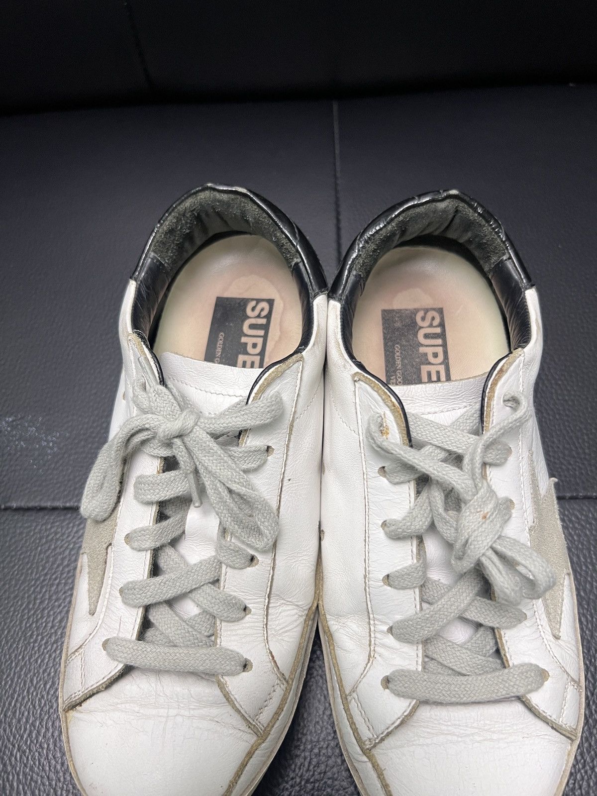 Golden Goose Golden Goose GGDB Distressed Star Sneakers Size US 5 / IT 35 - 13 Thumbnail