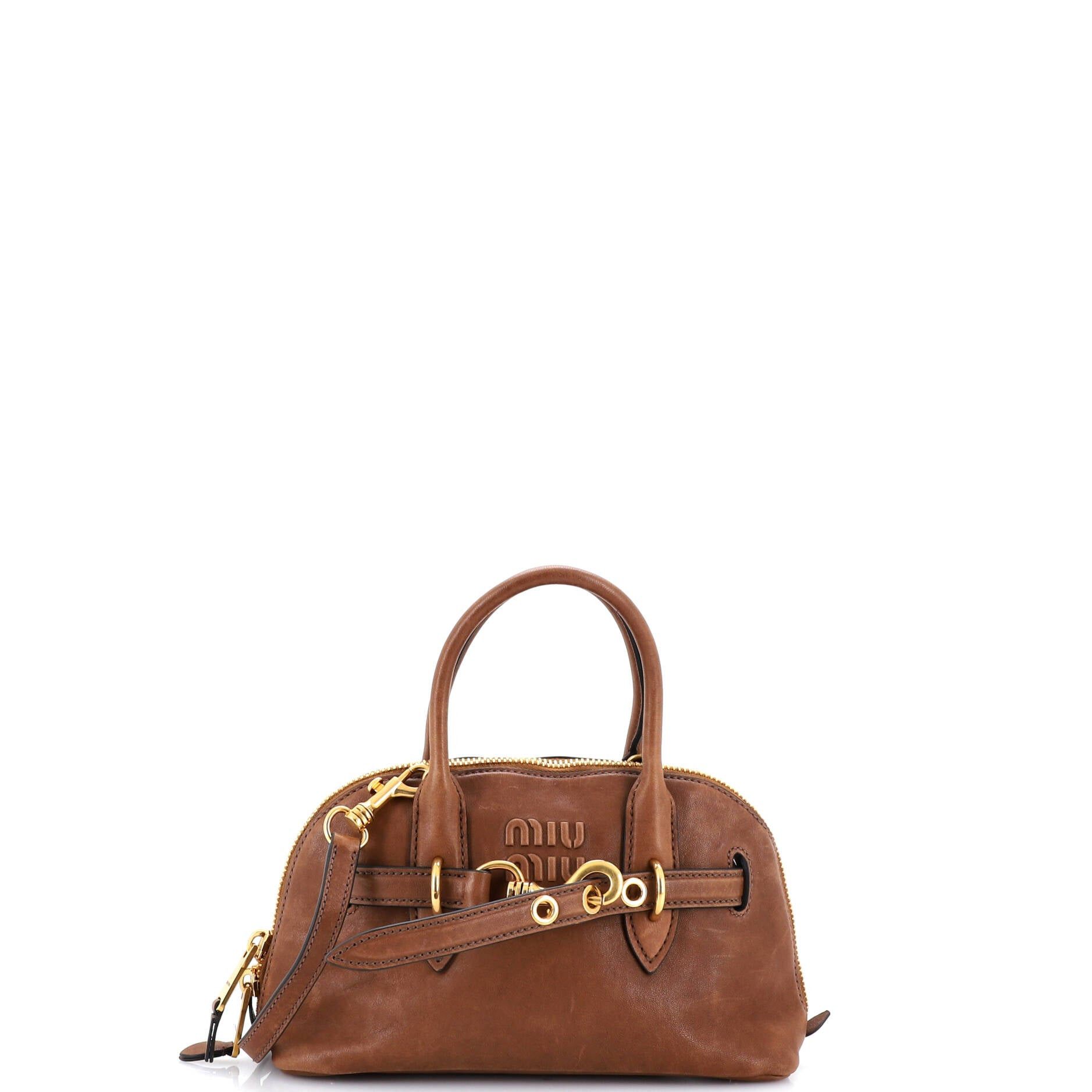 Miu Miu Aventure Top Handle Bag Size ONE SIZE - 1 Thumbnail
