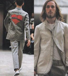 Comme des Garcons CDG Homme Plus 2004ss Reversible Graffiti Utility Shirt Size US S / EU 44-46 / 1 - 9 Thumbnail