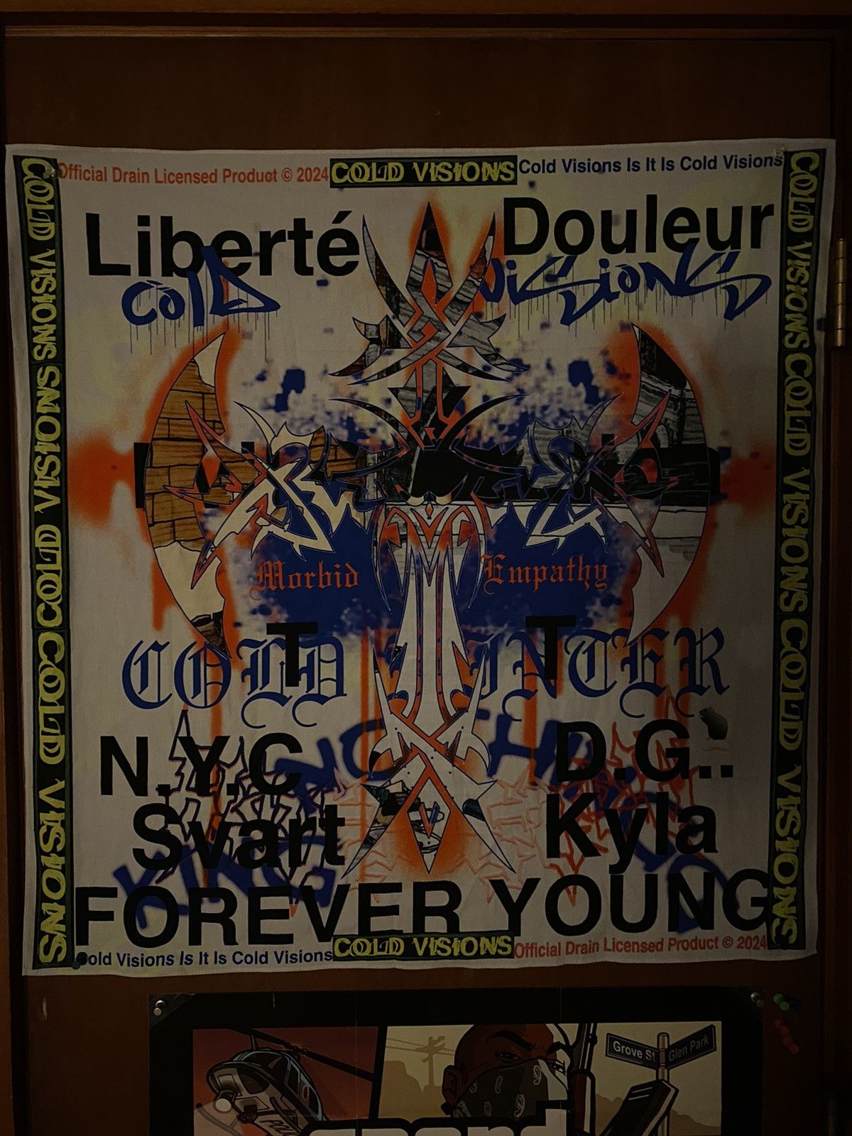 Sad Boys × Yung Lean Yung Lean SBE Stranger Scarf | Grailed