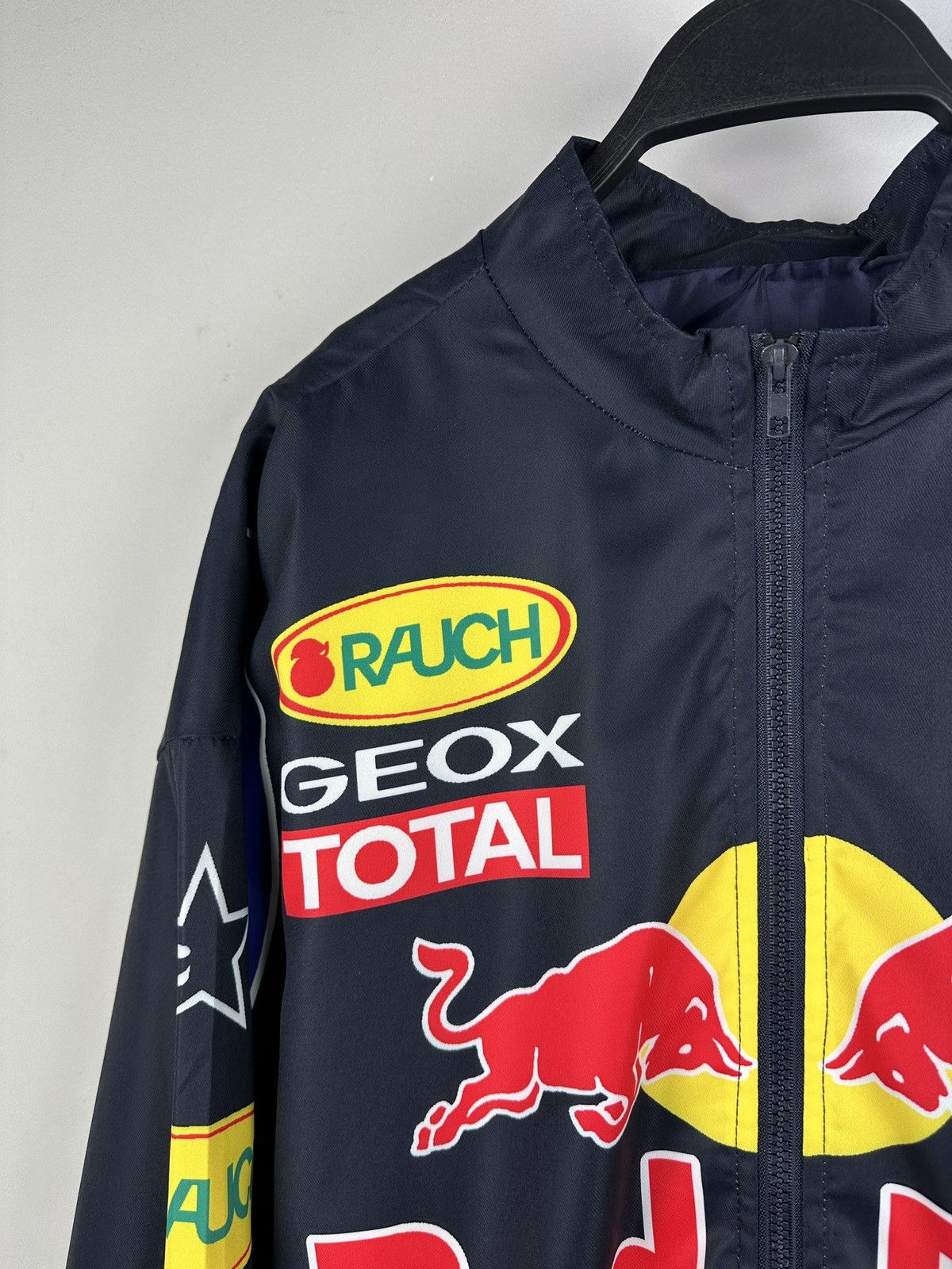 Vintage Red Bull Infinity F-1 Racing Jacket Blue