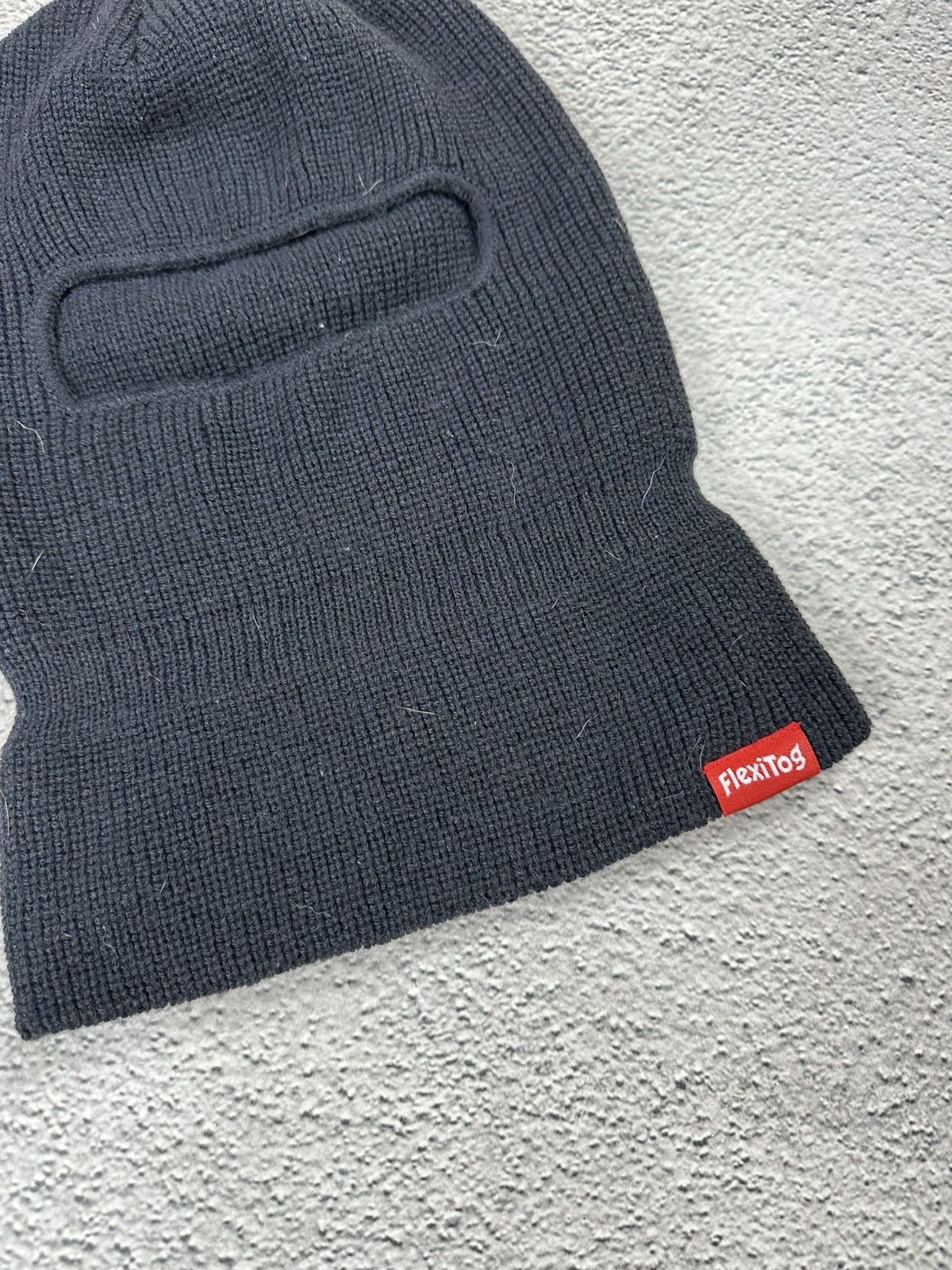 Japanese Brand Crazy Y2K Knit Balaclava SK8 Opium Gothic Drill Size ONE SIZE - 4 Thumbnail