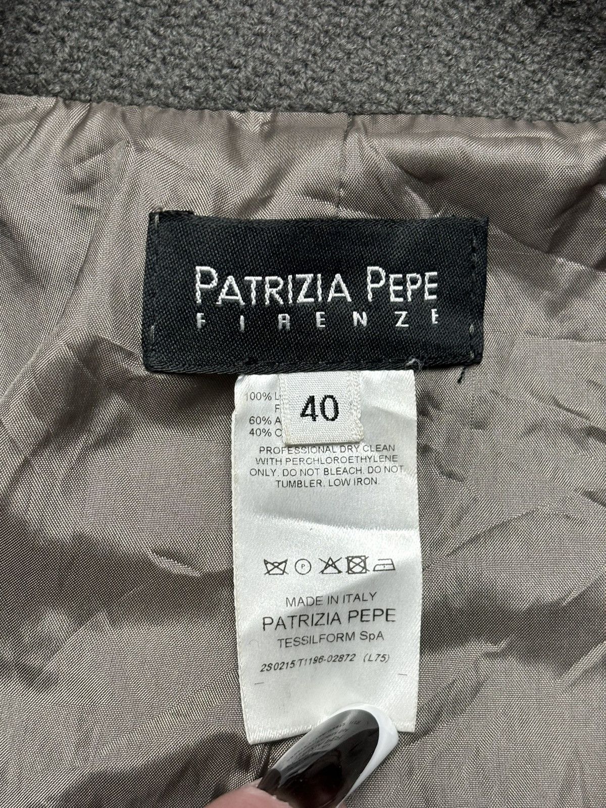 Patrizia Pepe Patrizia Pepe vintage wool cropped midi coat Size S / US 4 / IT 40 - 12 Thumbnail