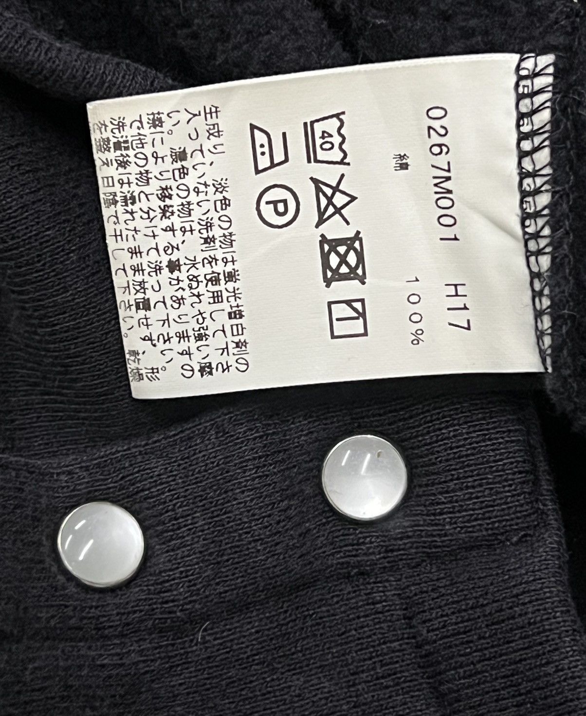 agnes b. agnès b. Black Cropped Snap Button Cardigan Size S / US 4 / IT 40 - 8 Thumbnail