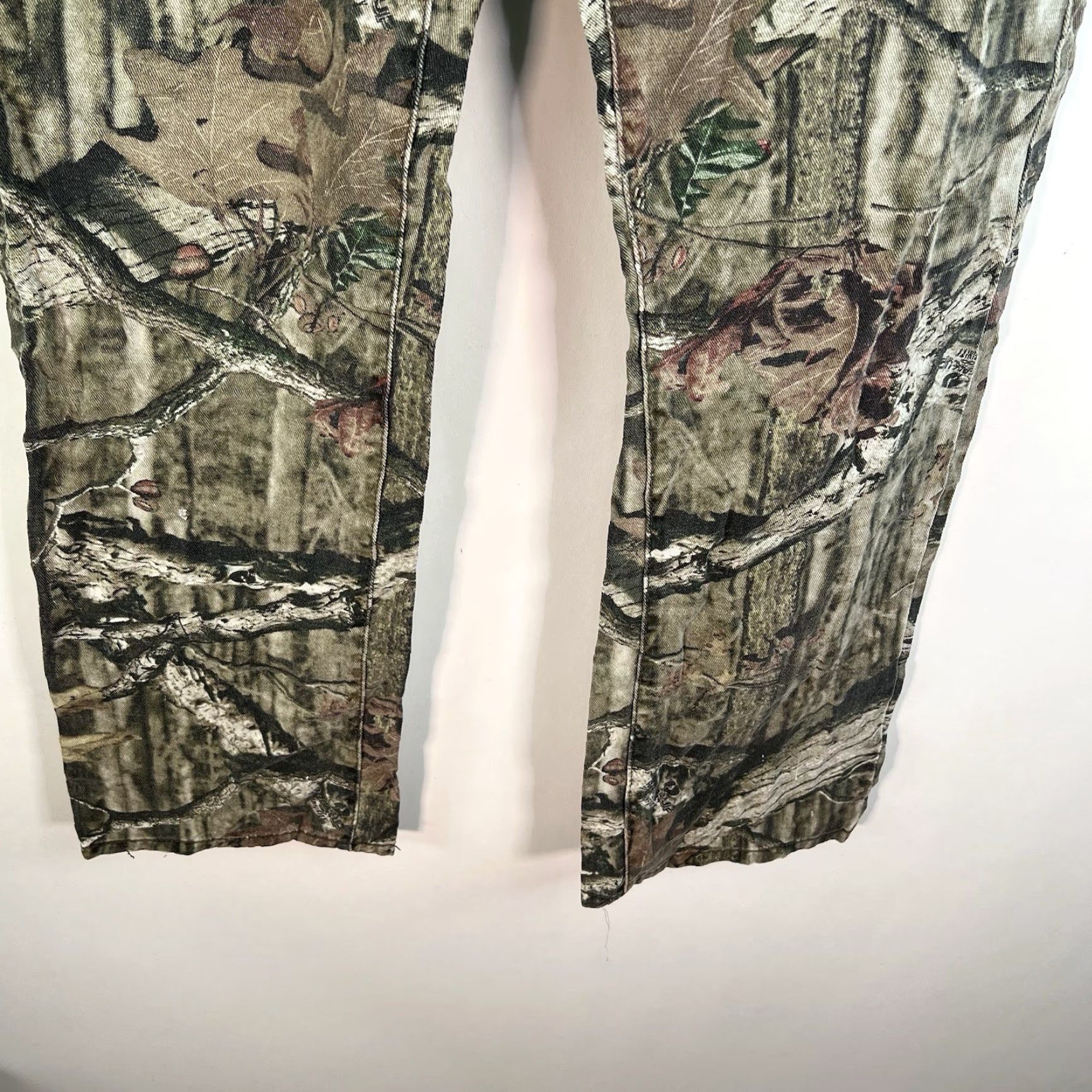 Vintage VINTAGE Mossy Oak Break Up Infiniti Pants Men’s 34 x 34 Green Camouflage Chino Casual Mens Size US 34 / EU 50 - 4 Thumbnail