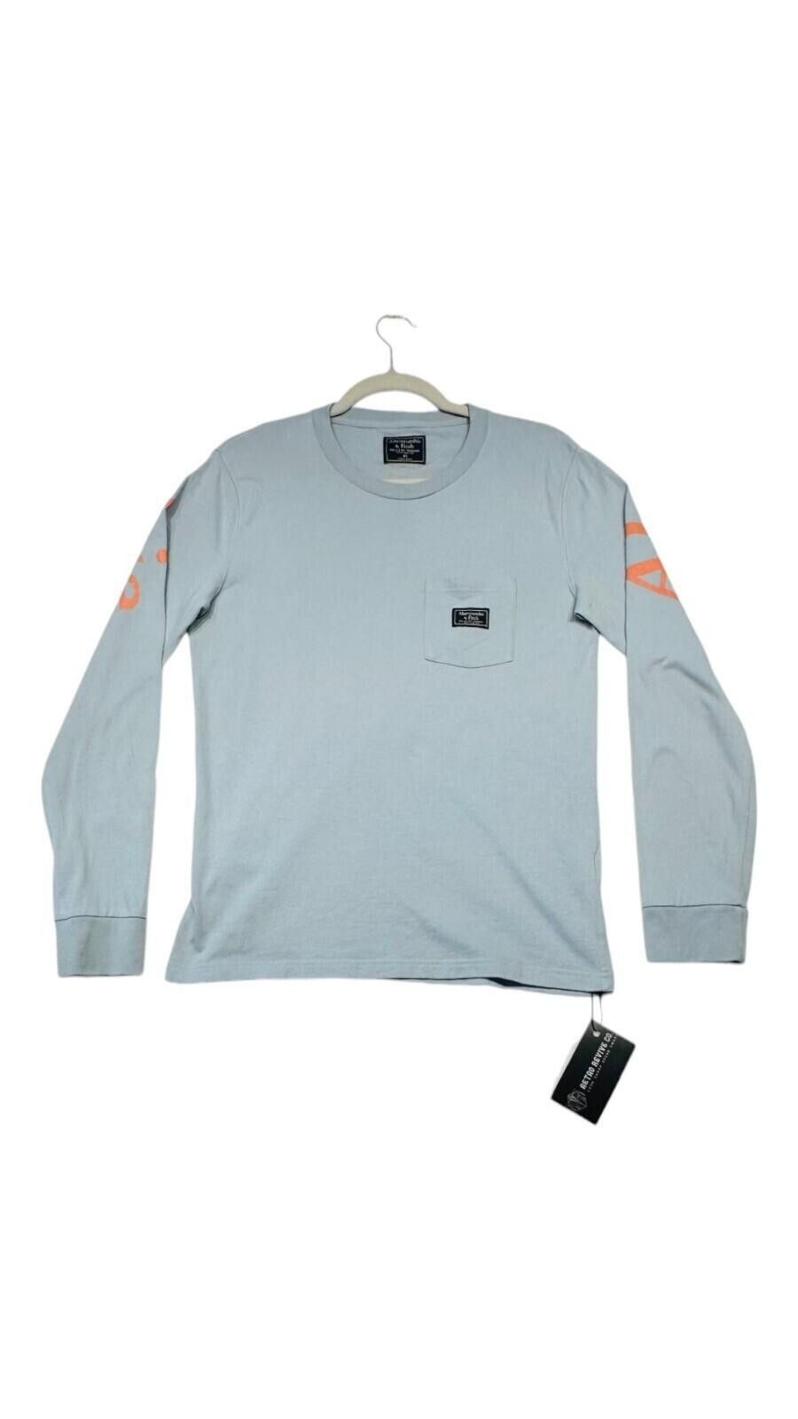 Abercrombie & Fitch Abercombie & Fitch Men's UK Size XS Long Sleeve Embroidered Size US XS / EU 42 / 0 - 3 Thumbnail