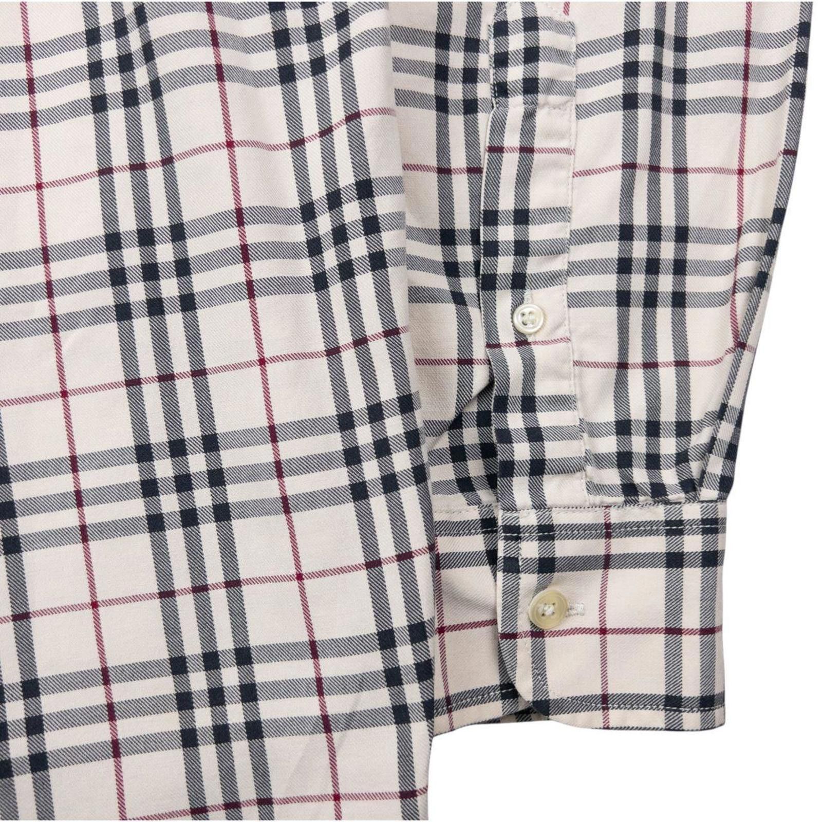 Vintage 2000s Burberry Nova Check Long Sleeve Shirt Size M