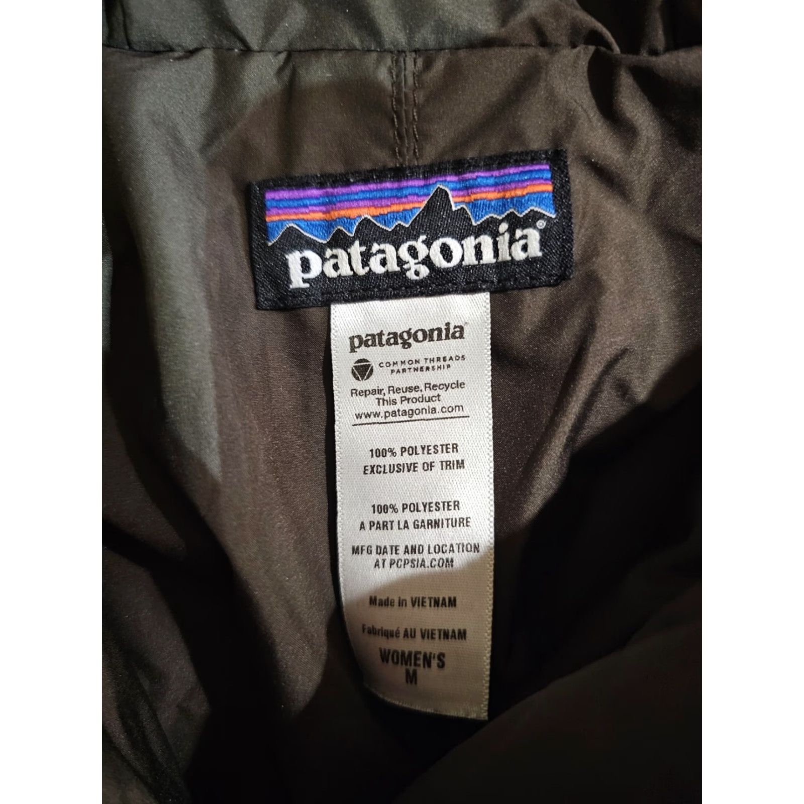 Patagonia VINTAGE Patagonia Retro-X Fleece Full-Zip Hooded Womens Sz M Gold & Purple Jacket Size M / US 6-8 / IT 42-44 - 4 Thumbnail