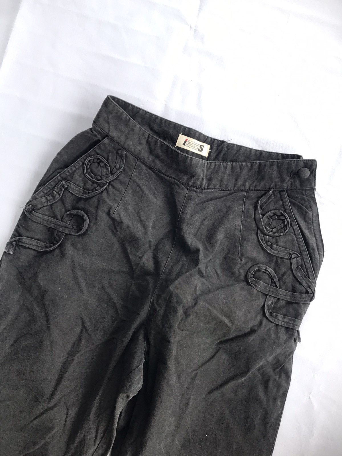 Issey Miyake × Japanese Brand × Vintage Vintage Issey Miyake Women Pants 3D Design Size 25" / US 0 / IT 36 - 3 Thumbnail