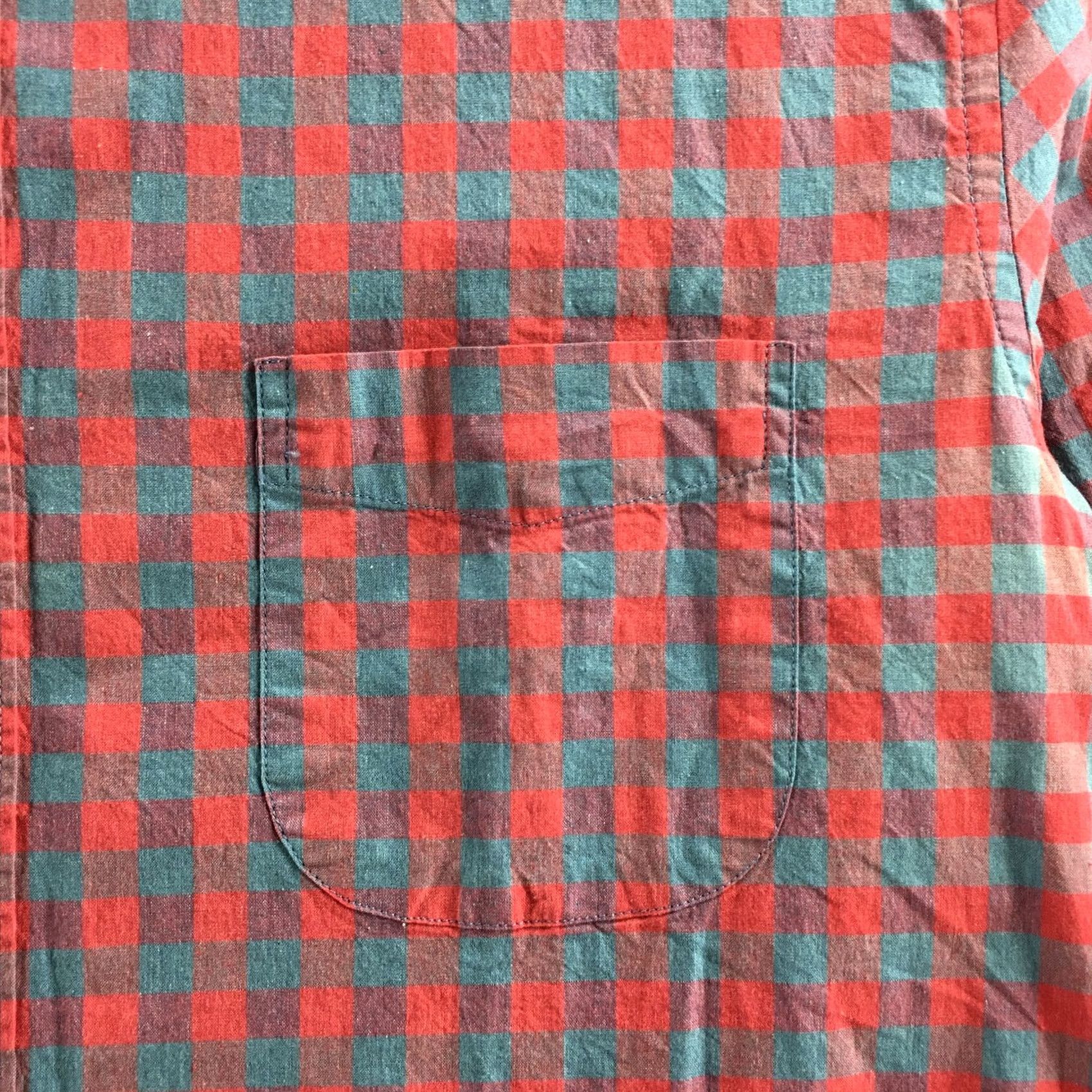 J.Crew J.CREW Shirt Mens Large Secret Wash Multicolor Gingham Button-Down Long Sleeve Shirt Size US L / EU 52-54 / 3 - 4 Thumbnail