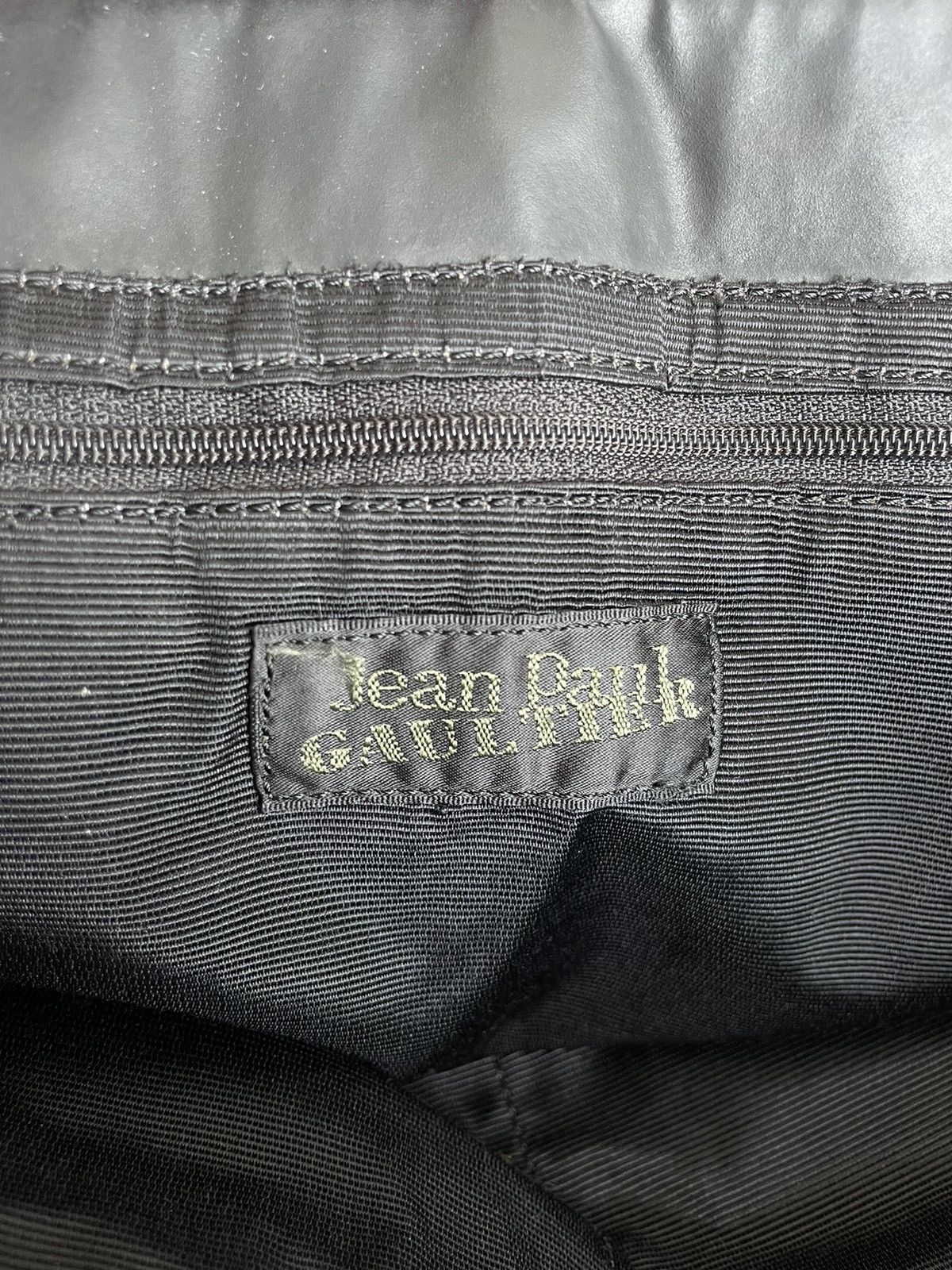 Jean Paul Gaultier 1990s JPG Cyberpunk Post Apocalypse Wax Canvas Utility Bag Size ONE SIZE - 12 Thumbnail