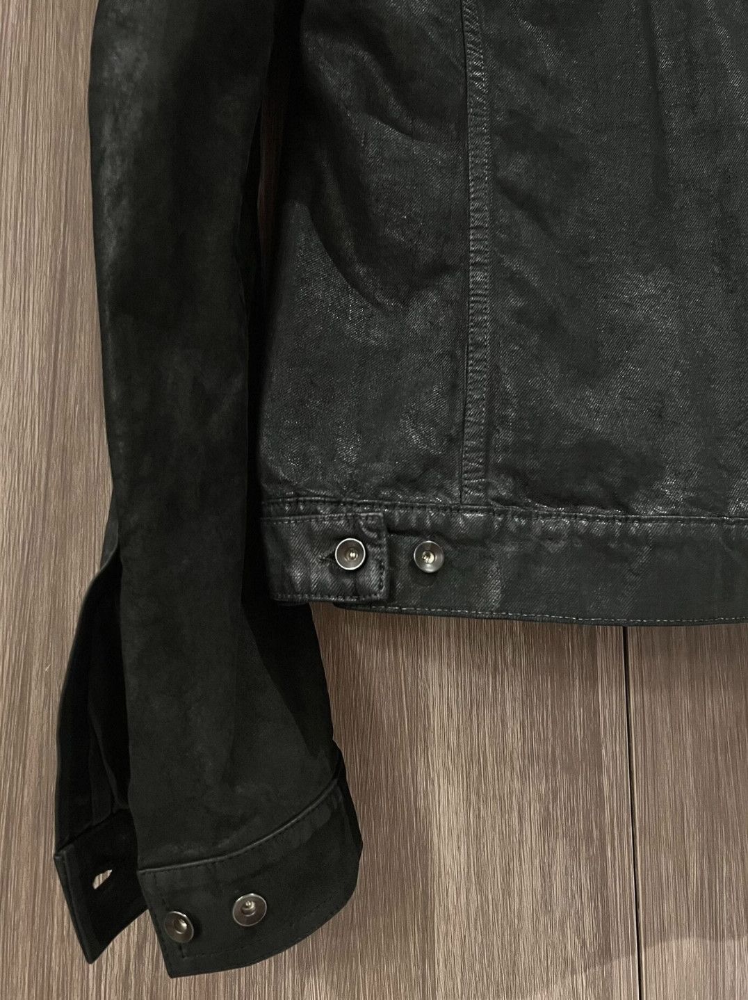 Rick Owens Rick Owens Wax-coated denim jacket-2505 Size US S / EU 44-46 / 1 - 5 Thumbnail
