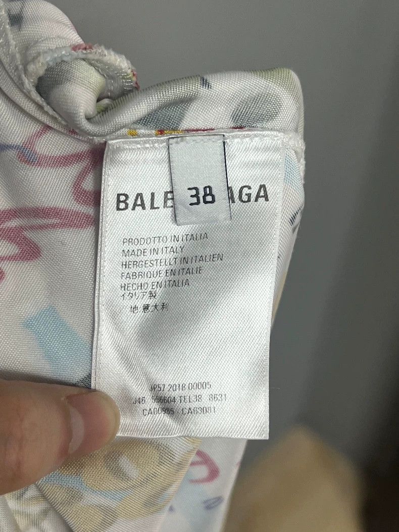 Balenciaga Balenciaga Colored graffiti skirt Size 25" / US 0 / IT 36 - 4 Thumbnail