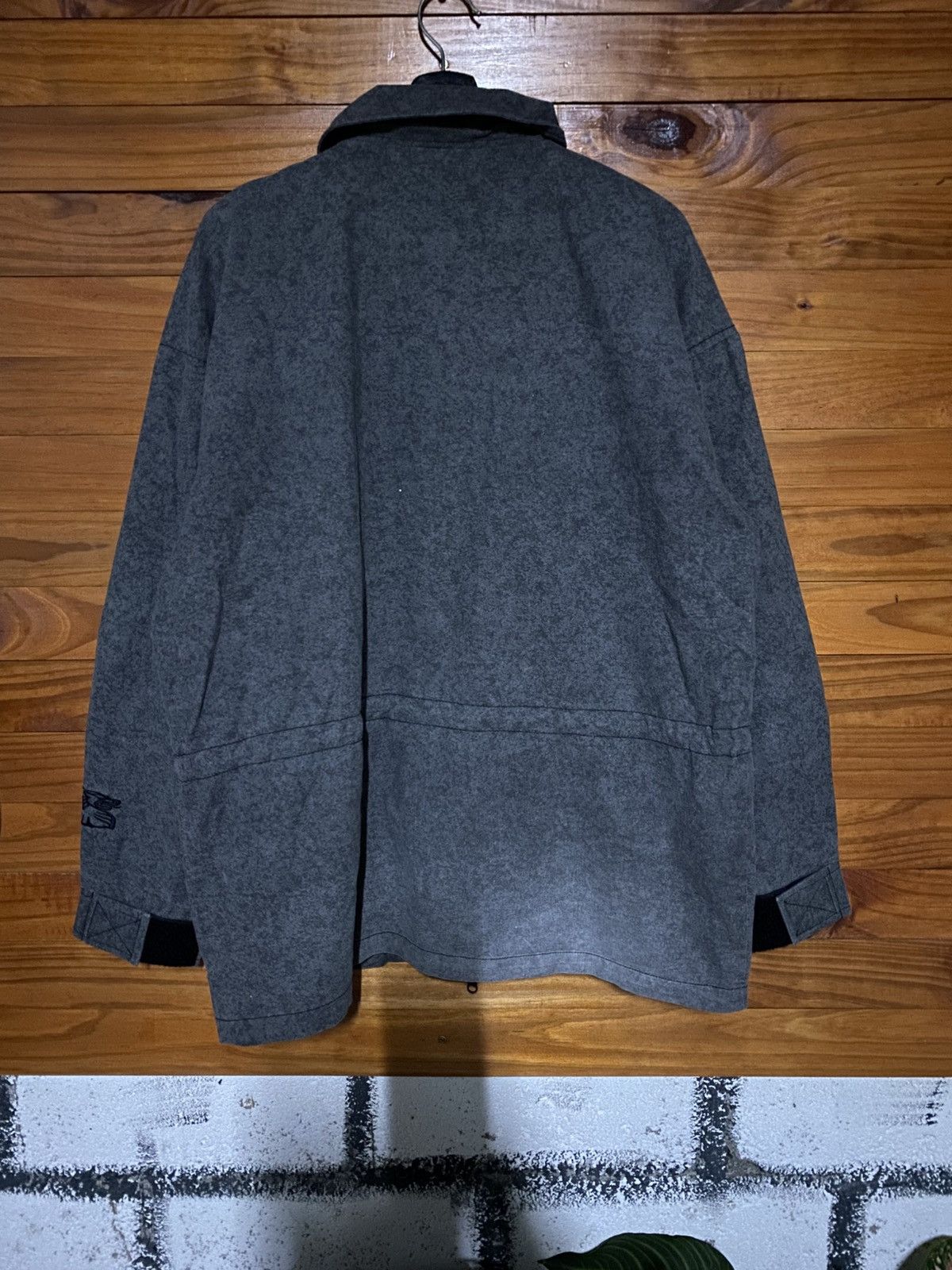 Trunk Ltd Vintage Trunk Japan Grey Fleece Zip-Up Jacket | 90s Minimal Size US M / EU 48-50 / 2 - 7 Thumbnail