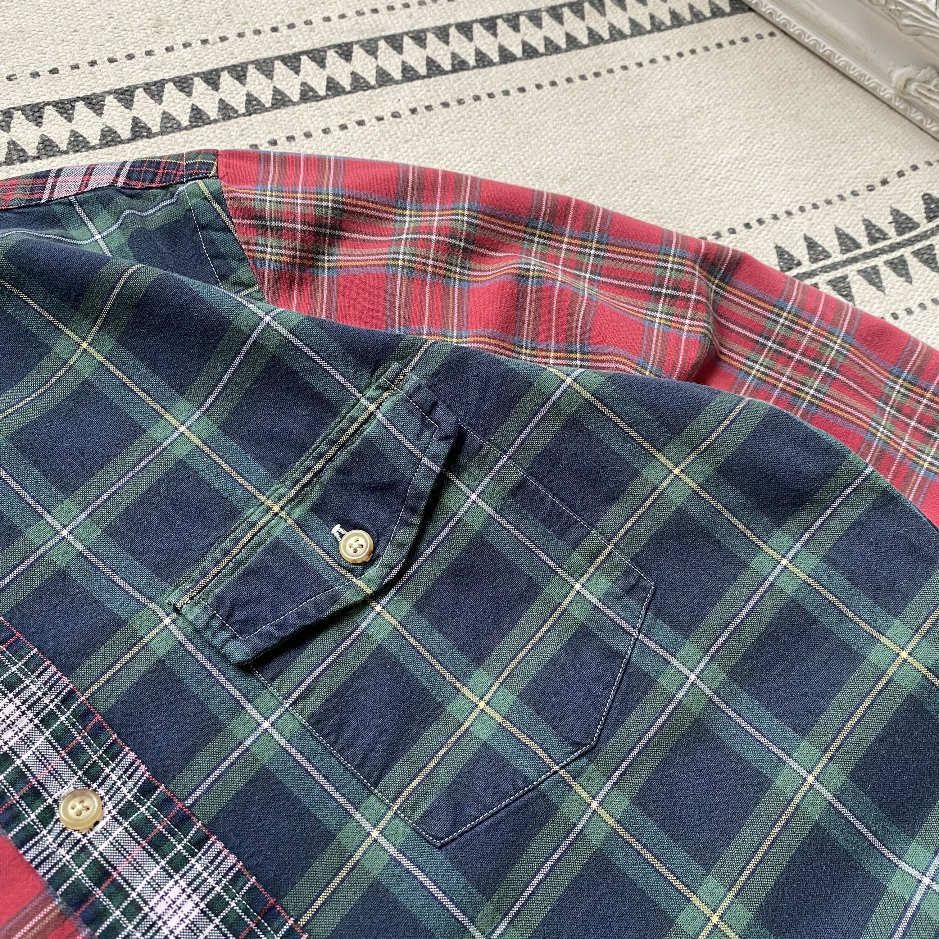 Polo Ralph Lauren Polo Ralph Lauren Flannel Rebuild Shirt Button Up Size US S / EU 44-46 / 1 - 6 Thumbnail
