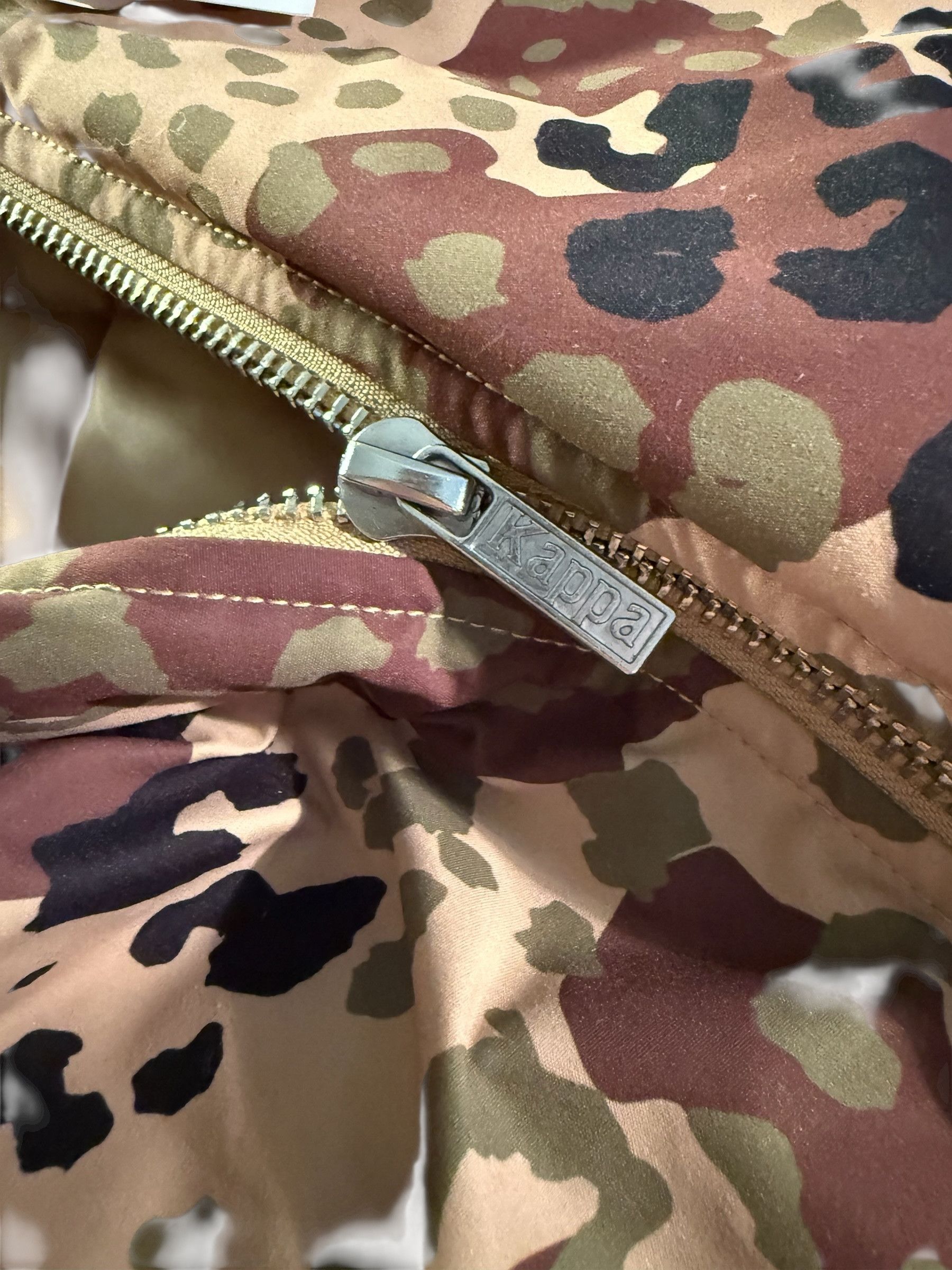 Kappa Kappa Camo Bomber Jacket Size US L / EU 52-54 / 3 - 7 Thumbnail