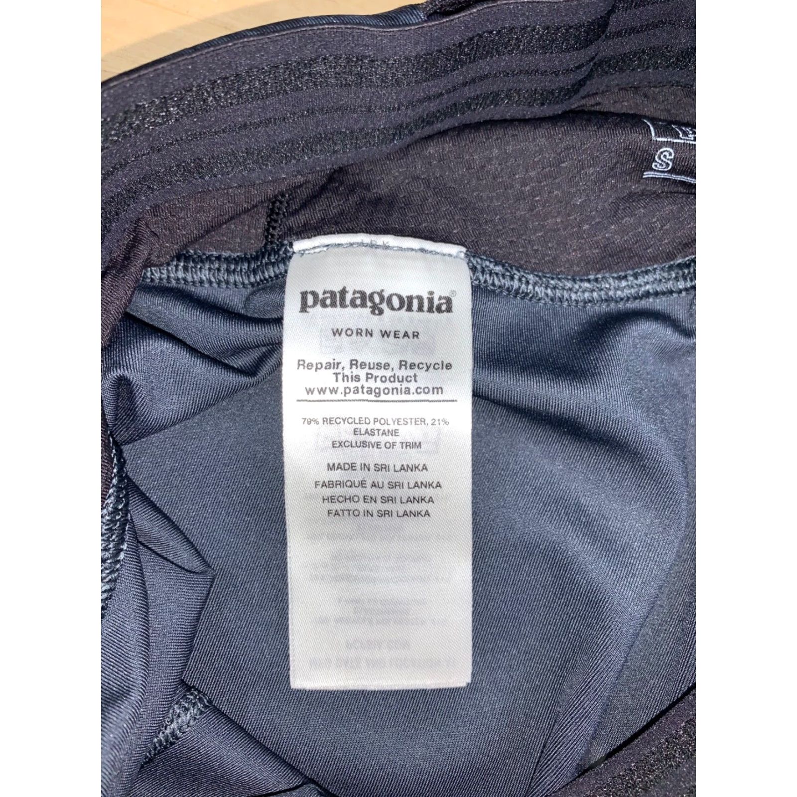 Patagonia Patagonia Capri Leggings Womens S Dark Blue Activewear Endless Run Capris Size 28" / US 6 / IT 42 - 3 Thumbnail