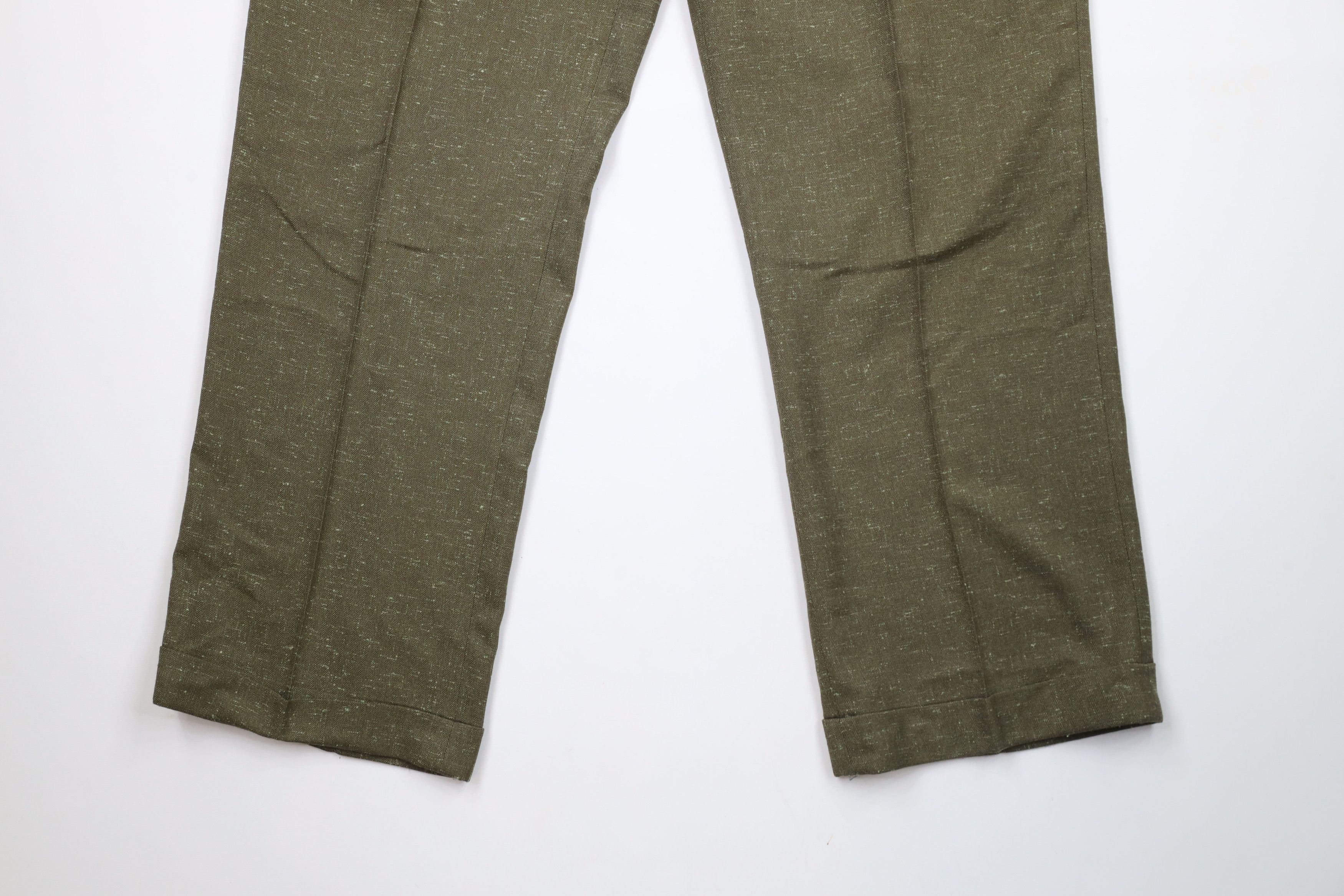 Vintage Vintage 90s Rockabilly Atomic Fleck Wide Leg Chino Pants Size US 38 / EU 54 - 4 Thumbnail