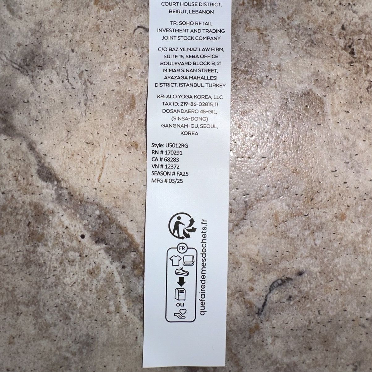Alo Alo Yoga Accolade Straight Leg Sweatpants Black Size Small Size 27" / US 4 / IT 40 - 11 Thumbnail