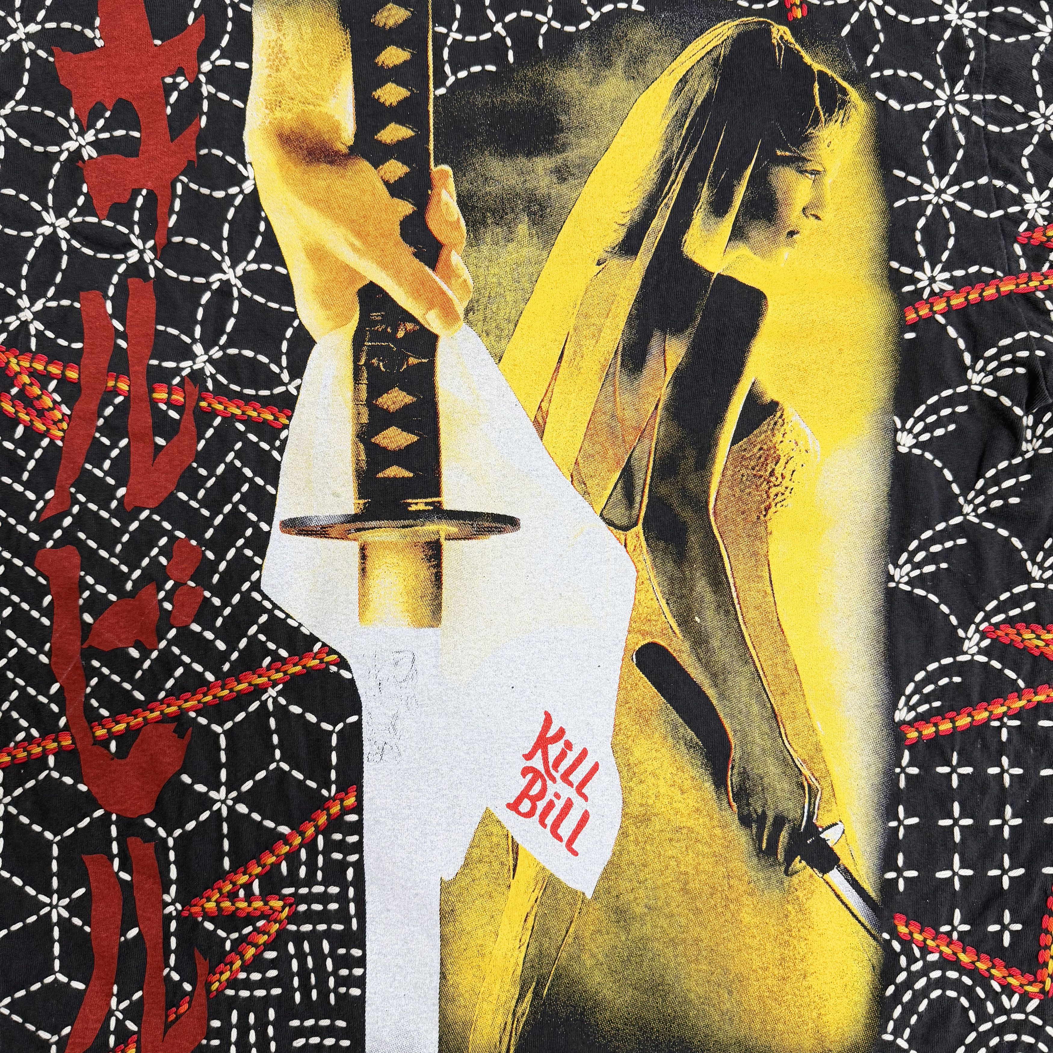 Band Tees Suture Studios Kill Bill Sashiko Hand Embroidered T-shirt Size US M / EU 48-50 / 2 - 6 Thumbnail