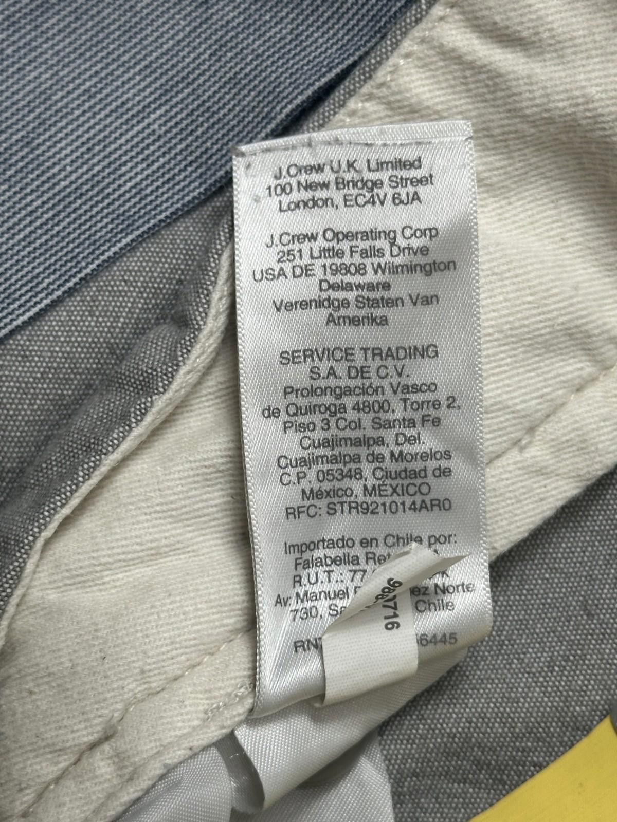 J.Crew J. Crew Men's 32/30 Gray Stretch 484 Slim Chinos Size US 32 / EU 48 - 10 Thumbnail