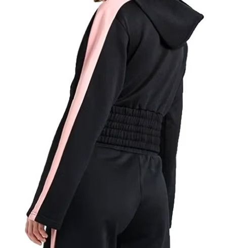 Puma Puma Women’s Cropped Hoodie Jacket Black Pink Zip Up Long Sleeve Size M Size M / US 6-8 / IT 42-44 - 2 Thumbnail