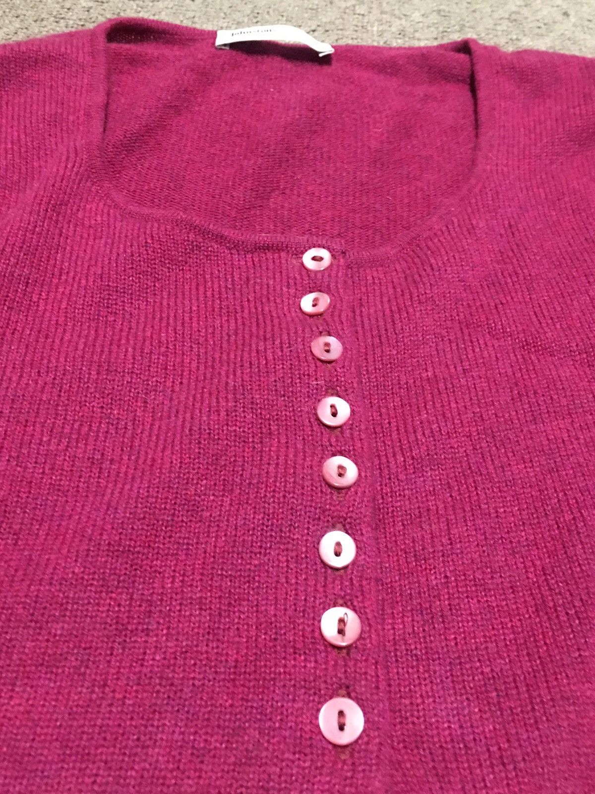 Johnstons Of Elgin Johnstons of Elgin Cashmere Sweater Jumper Size 34” 87cm Size S / US 4 / IT 40 - 6 Thumbnail