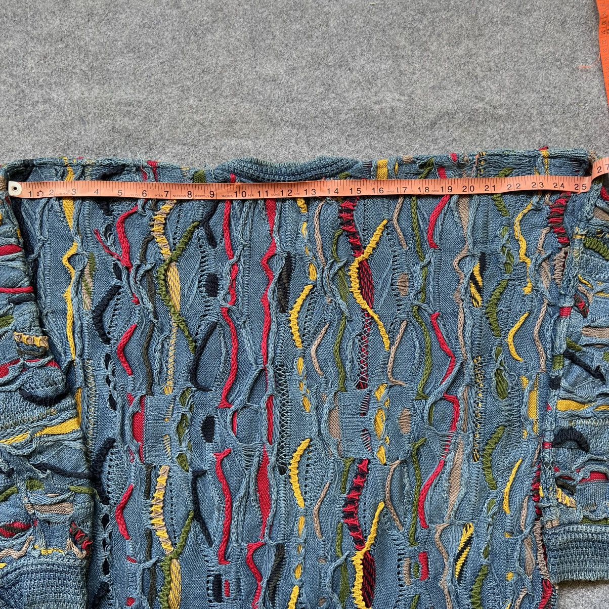 Coogi × Vintage Crazy Vintage Coogi Blues 3D Cable Knit Sweater Size US L / EU 52-54 / 3 - 8 Thumbnail