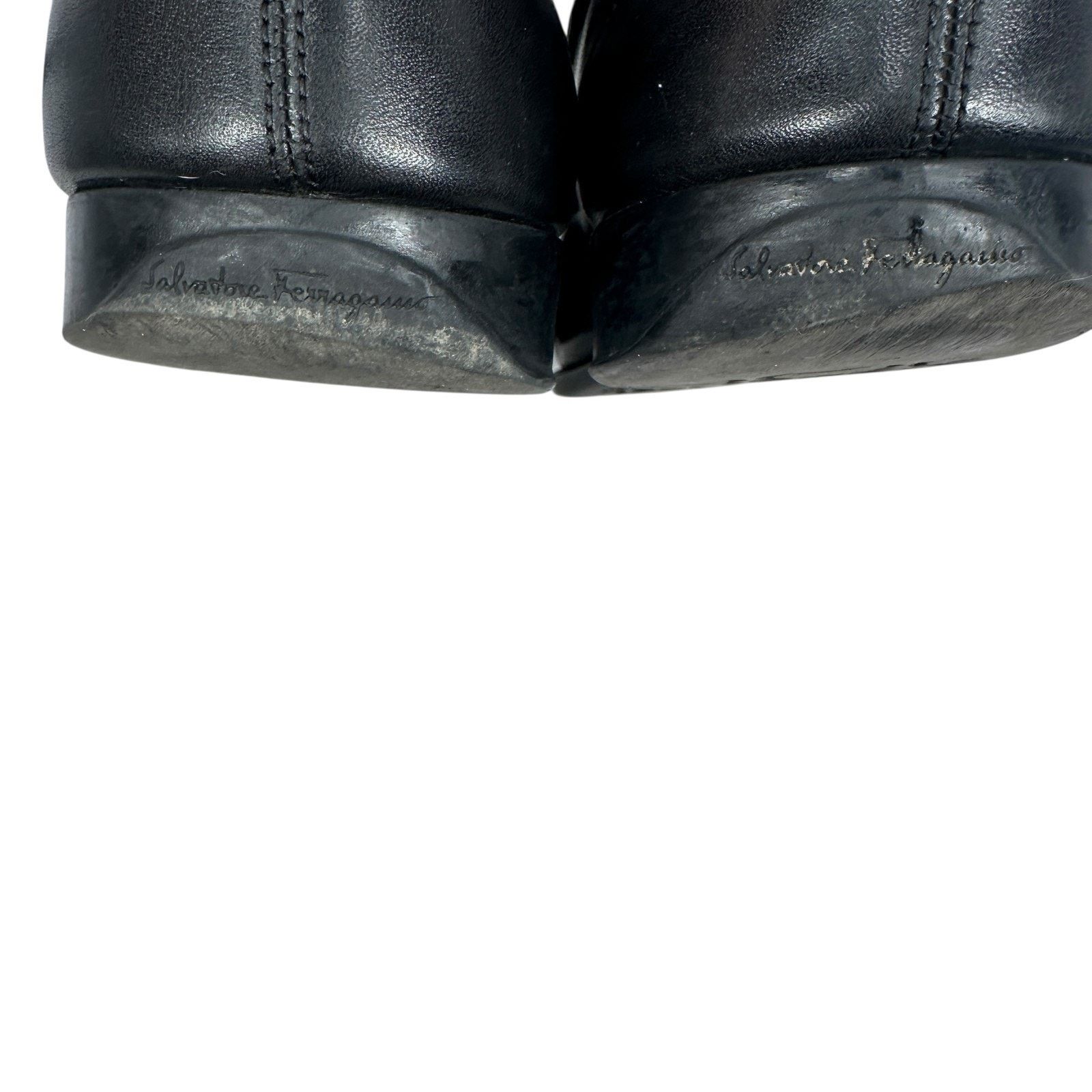 Salvatore Ferragamo Salvatore Ferragamo Loafers Men 8.5 D Black Leather Shoes Size US 8.5 / EU 41-42 - 12 Thumbnail