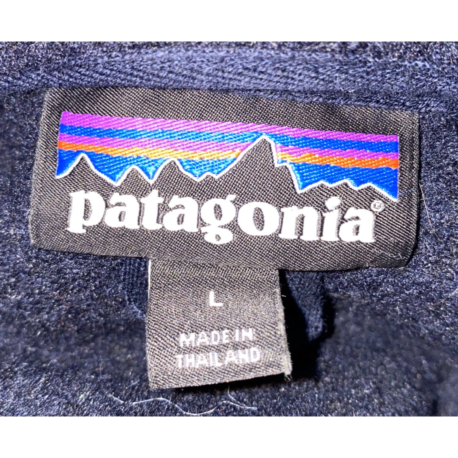 Patagonia Patagonia Womens Blue Fleece 1/2 Zip Pullover Jacket Sz L Size L / US 10 / IT 46 - 6 Thumbnail