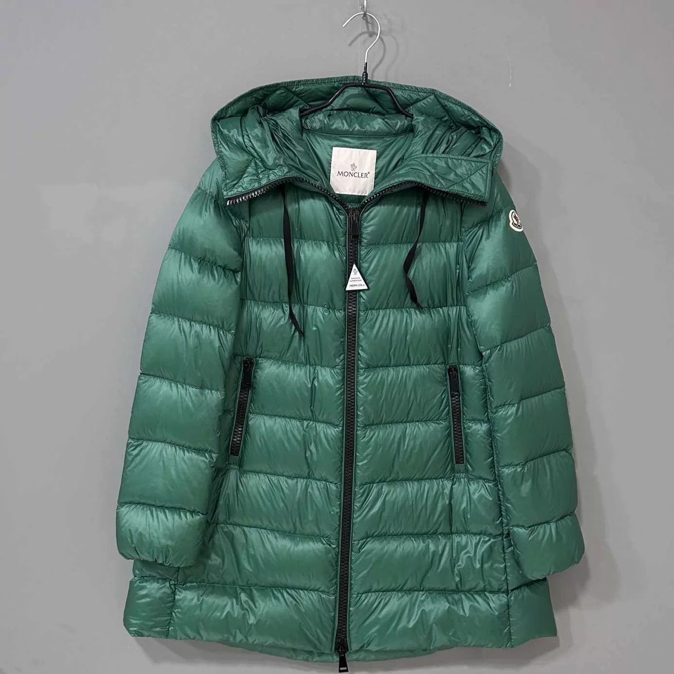 Moncler Moncler Women's Deep Green Down Jacket Size 0 Size XS / US 0-2 / IT 36-38 - 1 Thumbnail