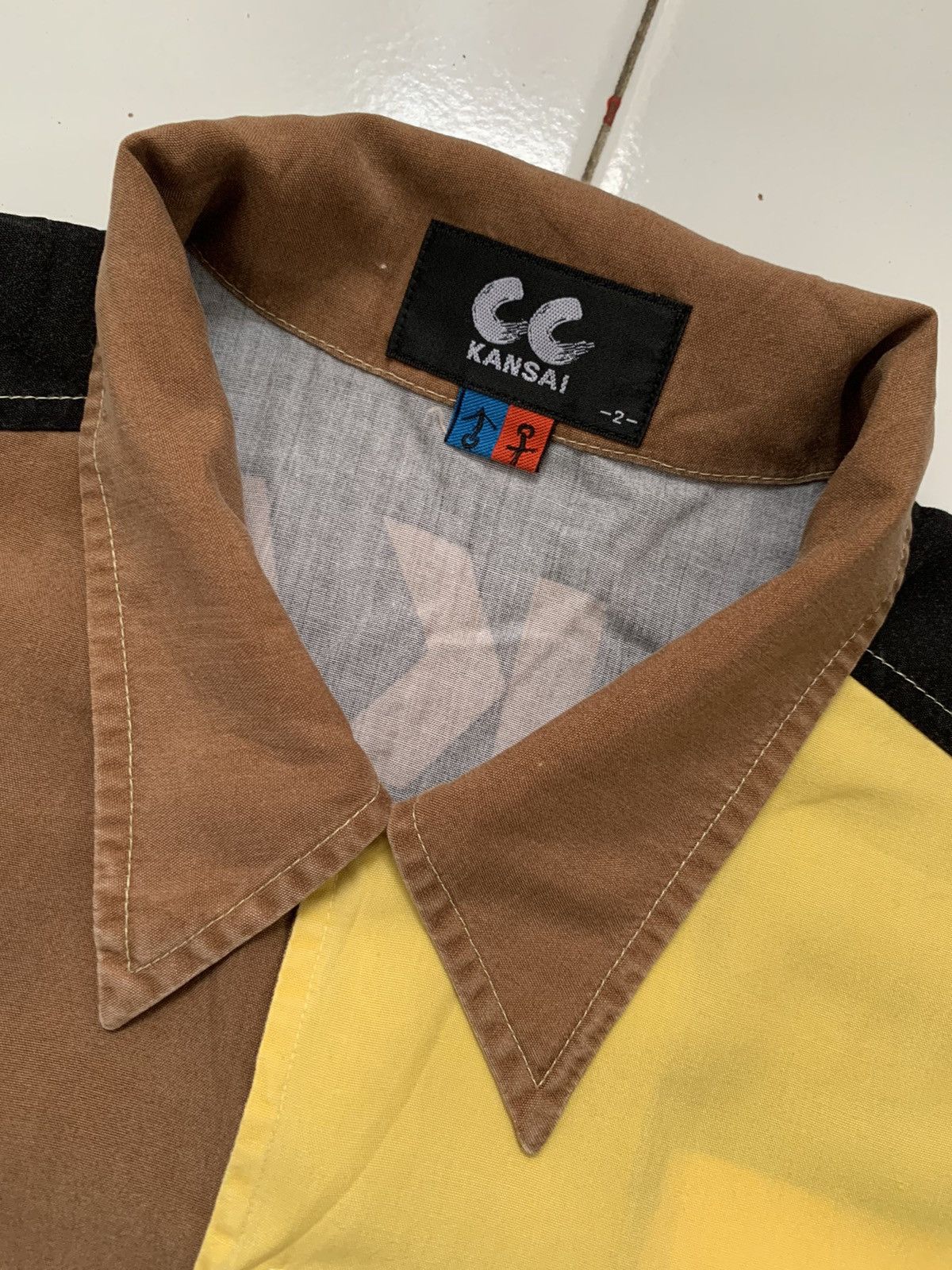 Japanese Brand × Kansai Yamamoto vintage 90’s kansai yamamoto poem rayon shirt Size US M / EU 48-50 / 2 - 7 Thumbnail